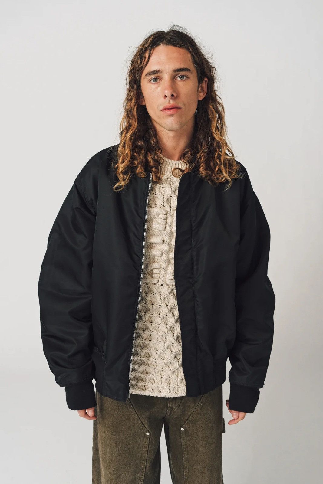 Givenchy $3.8k Givenchy Reversible Denim Bomber Jacket Size US L / EU 52-54 / 3 - 5 Thumbnail