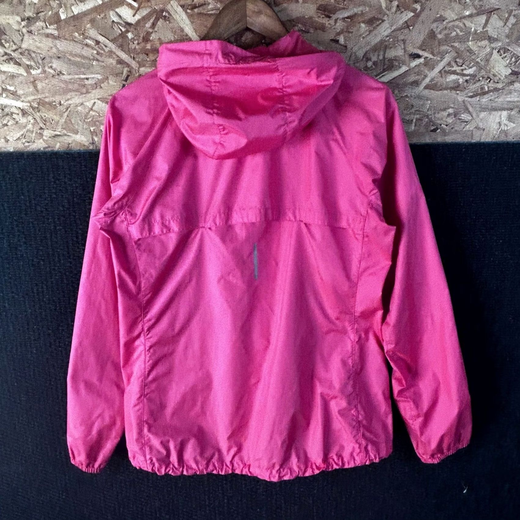 Nike Nike VTG Running Windbreaker Jacket Active Womens Large Pink Zip Hooded Size L / US 10 / IT 46 - 3 Thumbnail