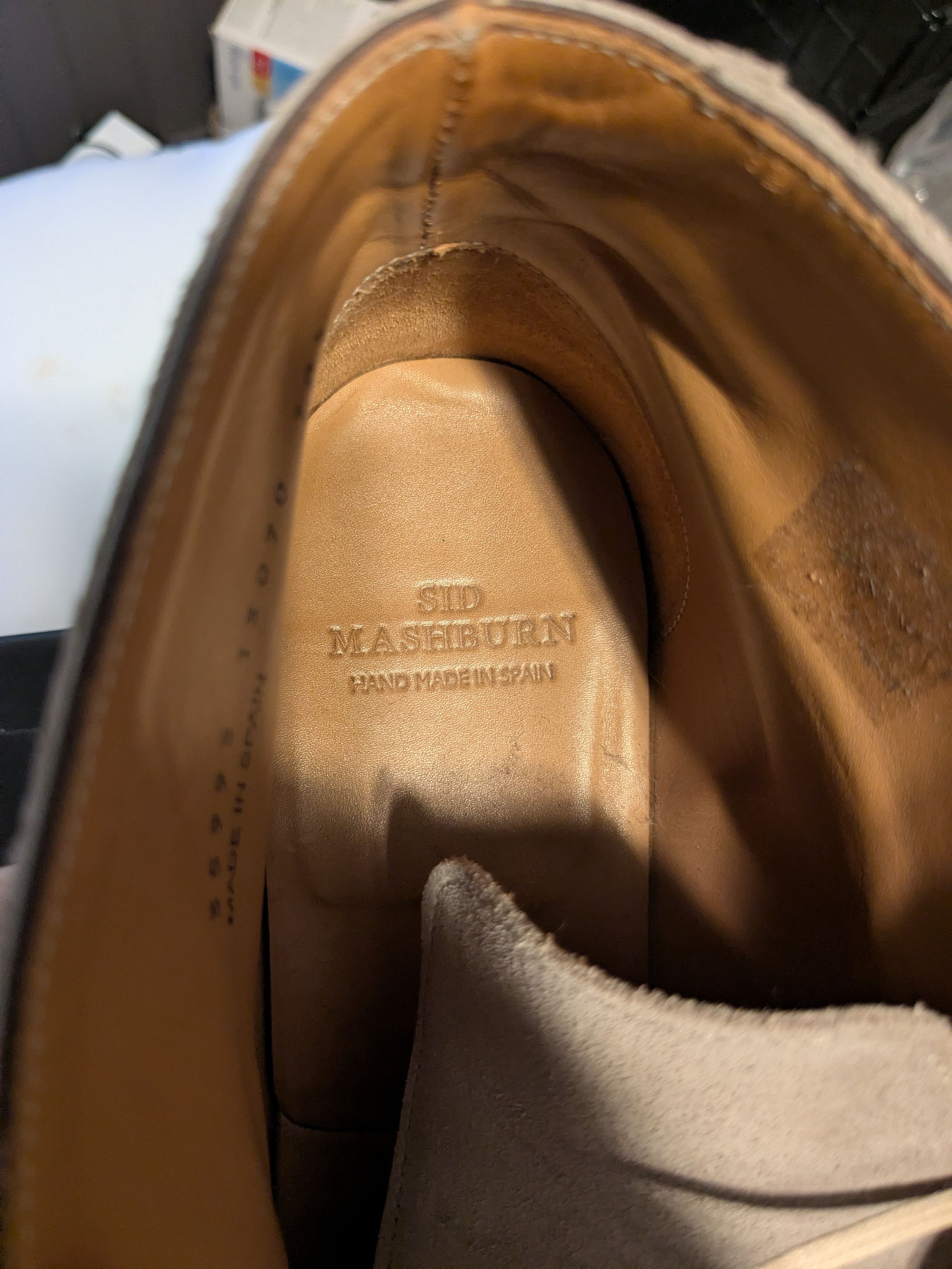 Sid Mashburn Grey Chukka Desert Boot Crepe Sole Size US 10.5 / EU 43-44 - 5 Thumbnail