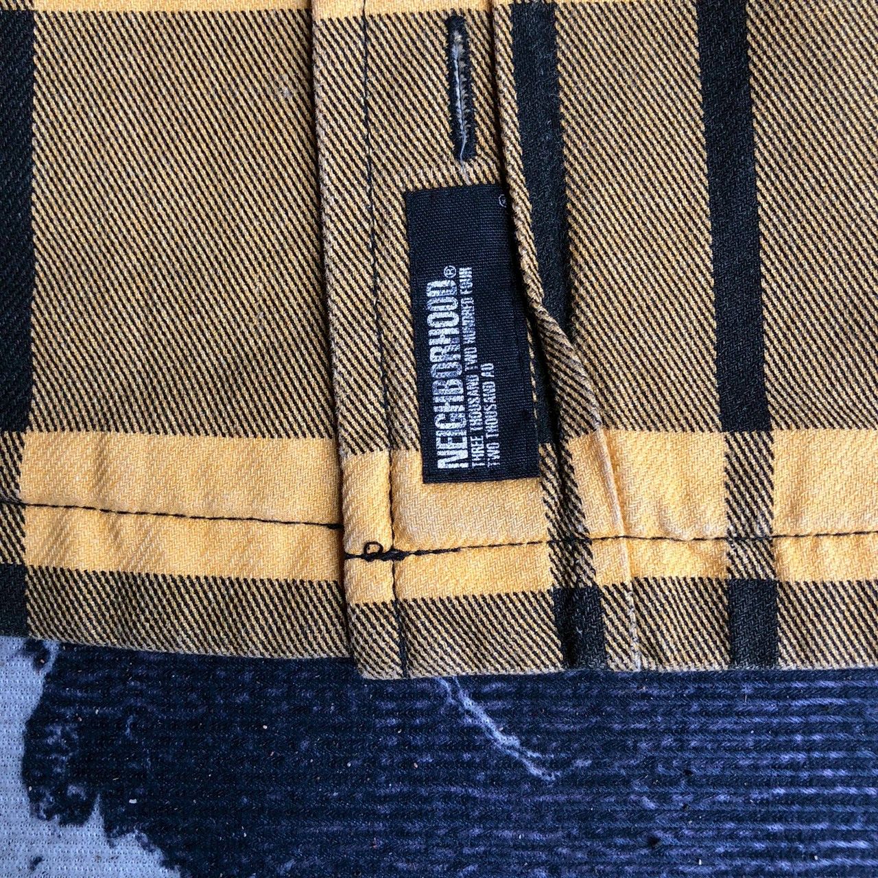 Neighborhood Neighborhood Yellow Plaid Utility Vest Size US M / EU 48-50 / 2 - 6 Thumbnail