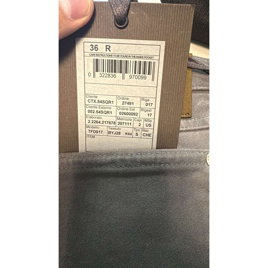 Tom Ford o1rshd1 Tapered Jeans in Grey Size US 36 / EU 52 - 22 Thumbnail