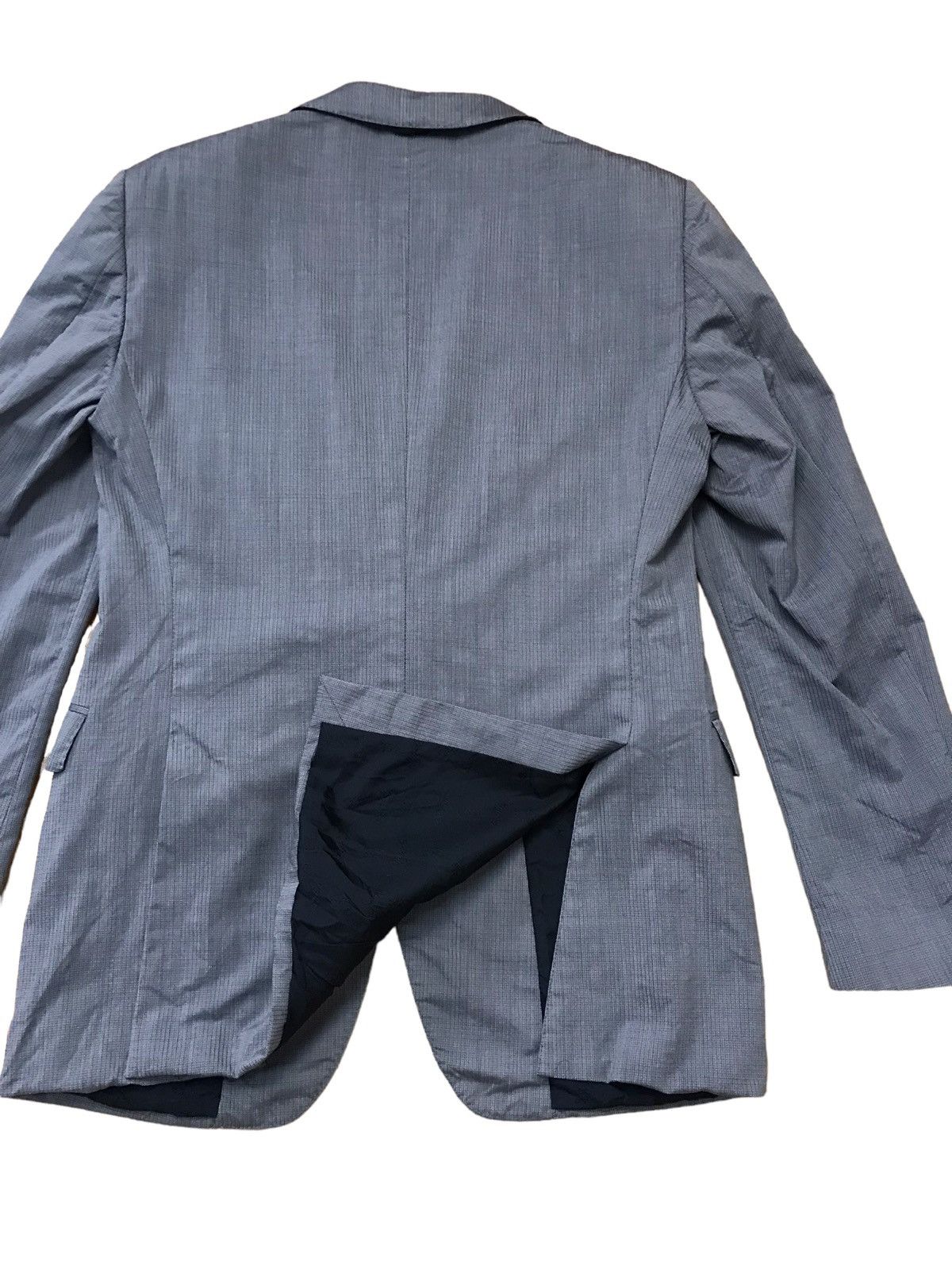 Gucci Gucci Stripped Dark Gray Formal Blazer/Jacket Size 48R - 7 Thumbnail
