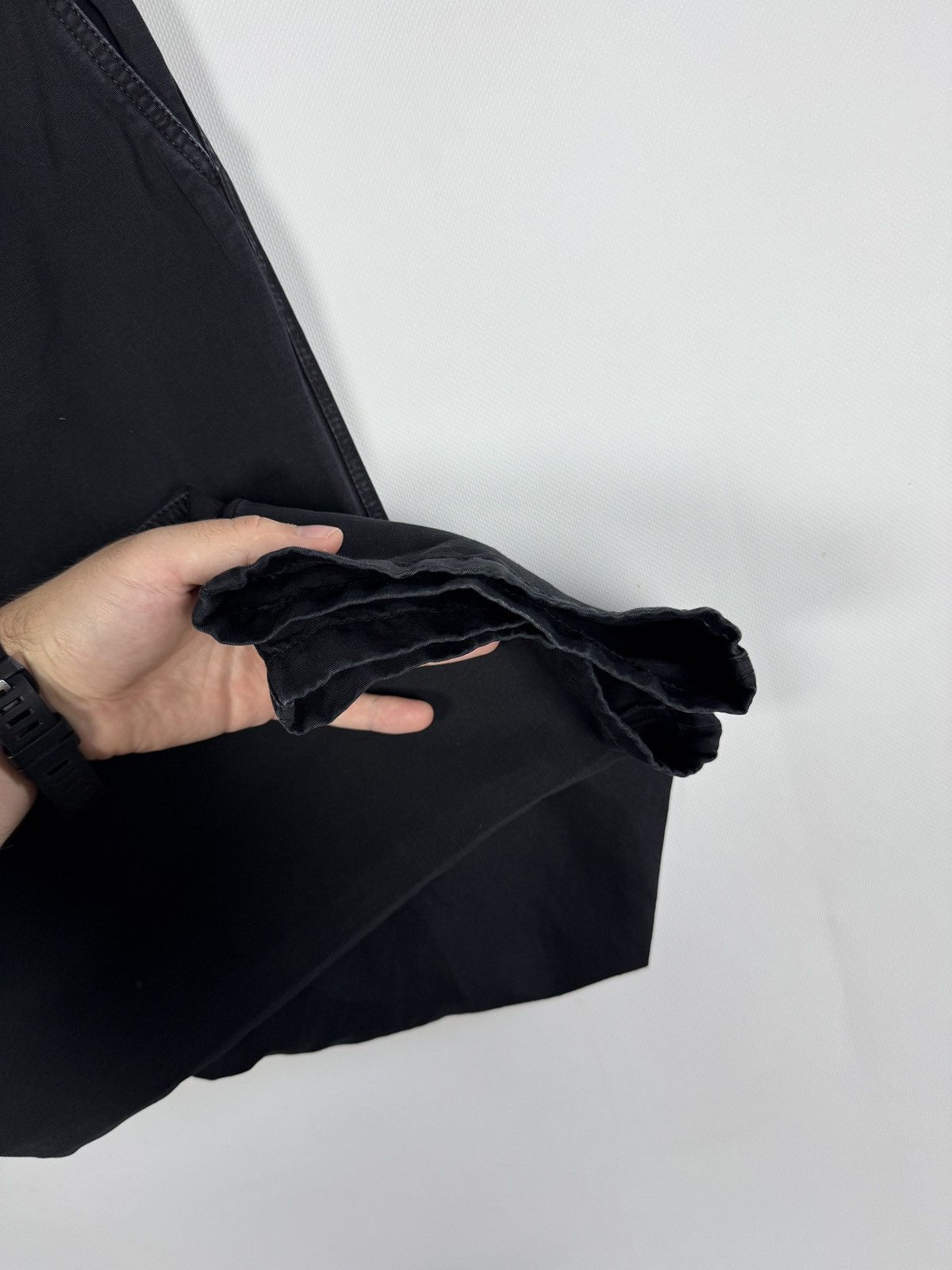 Prada Prada Black Pants Straight Leg Trousers Italy Made Size 46 Size 32" / US 10 / IT 46 - 7 Thumbnail
