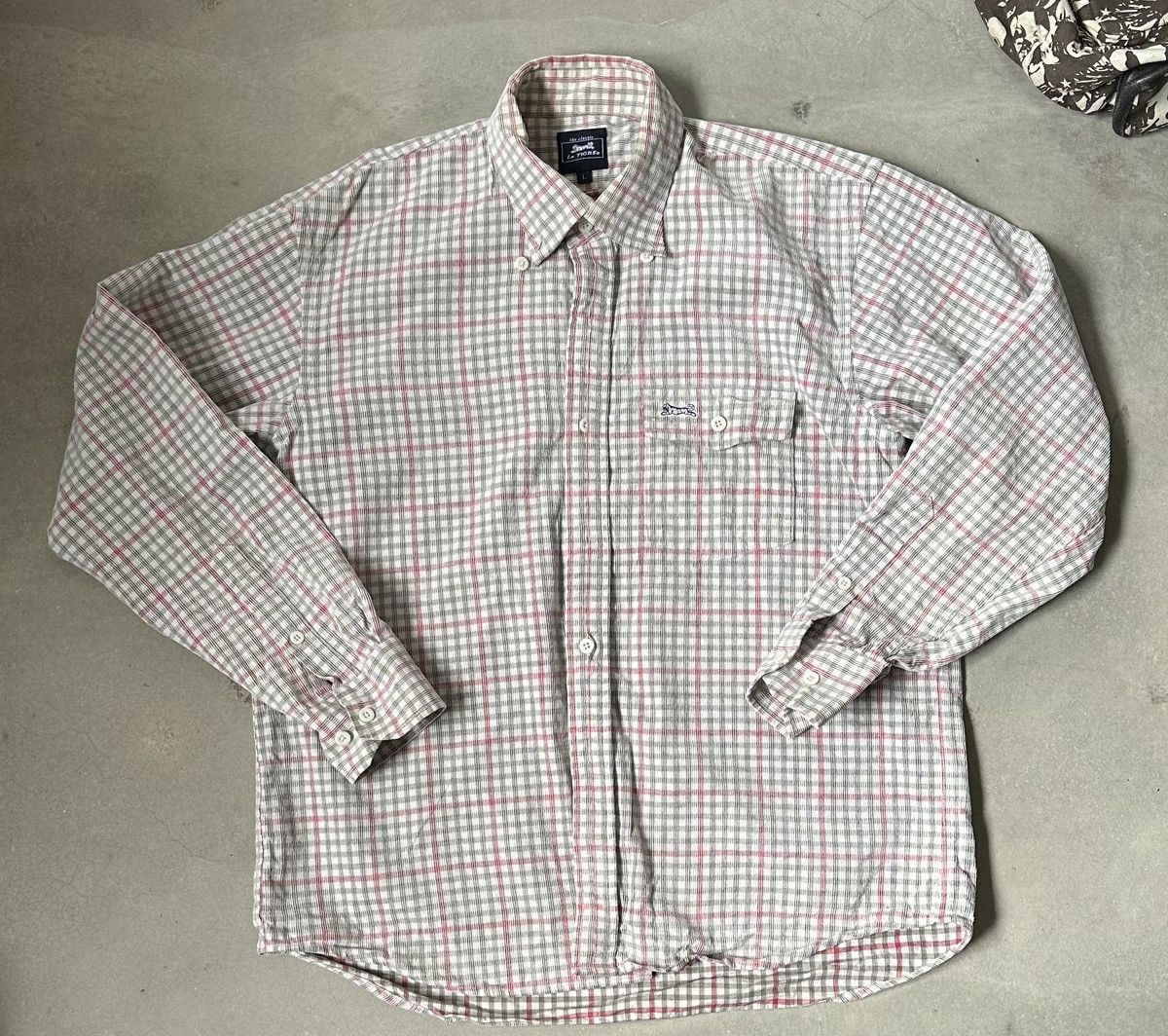Le TIGRE VINTAGE LE TIGER CHECKERED BUTTON DOWN Size US M / EU 48-50 / 2 - 1 Thumbnail