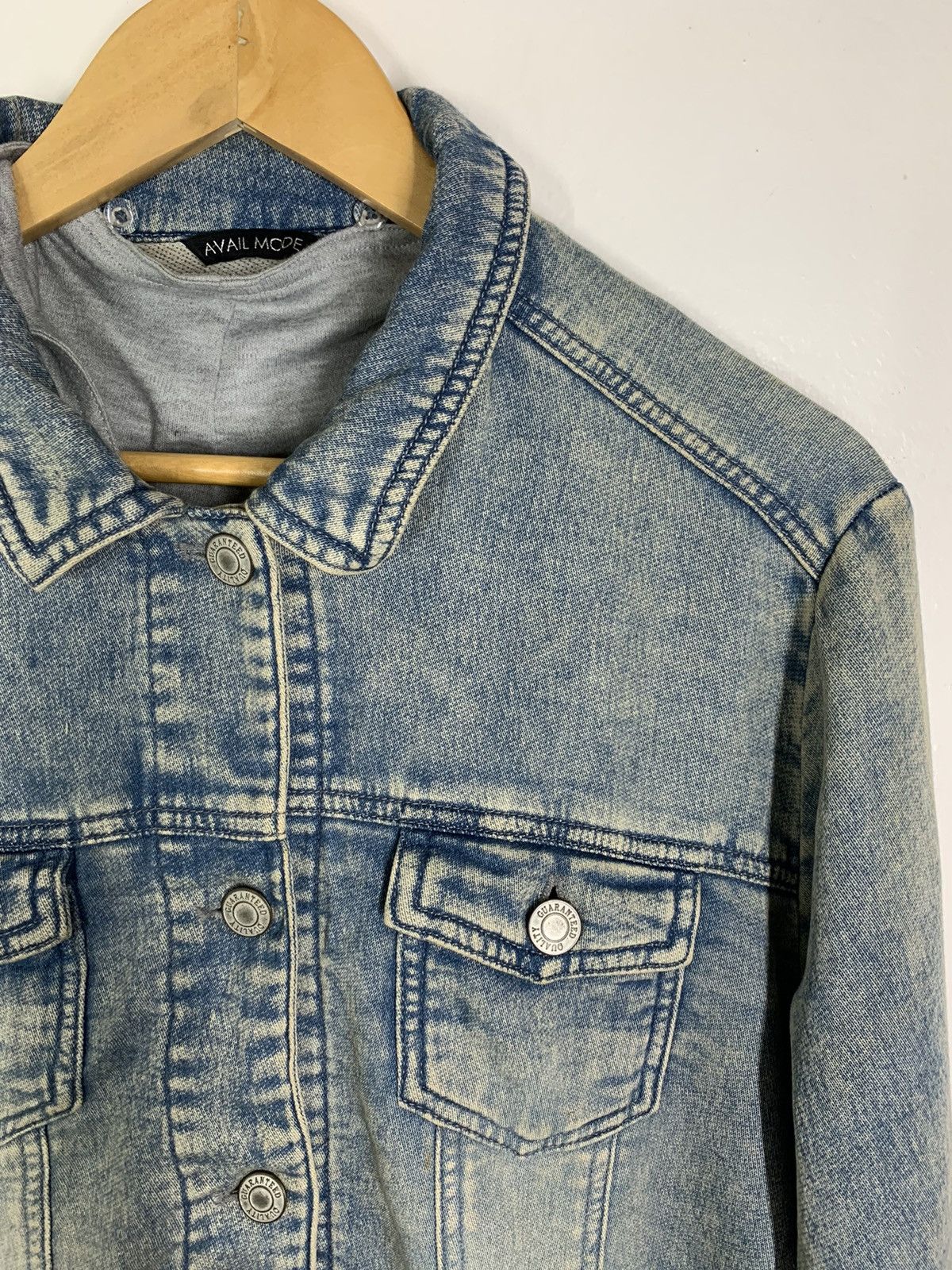 Japanese Brand × Vintage Vintage Avail Mode Japanese Brand Denim Jacket Size US L / EU 52-54 / 3 - 3 Thumbnail