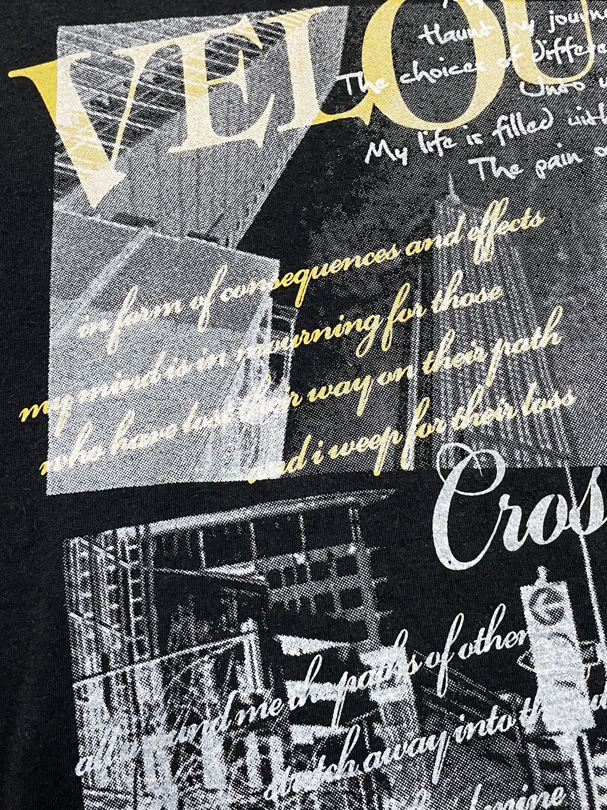 Japanese Brand Beaumere Classic Immortal Design Velours Sun Faded Photo Tee Size US M / EU 48-50 / 2 - 9 Thumbnail
