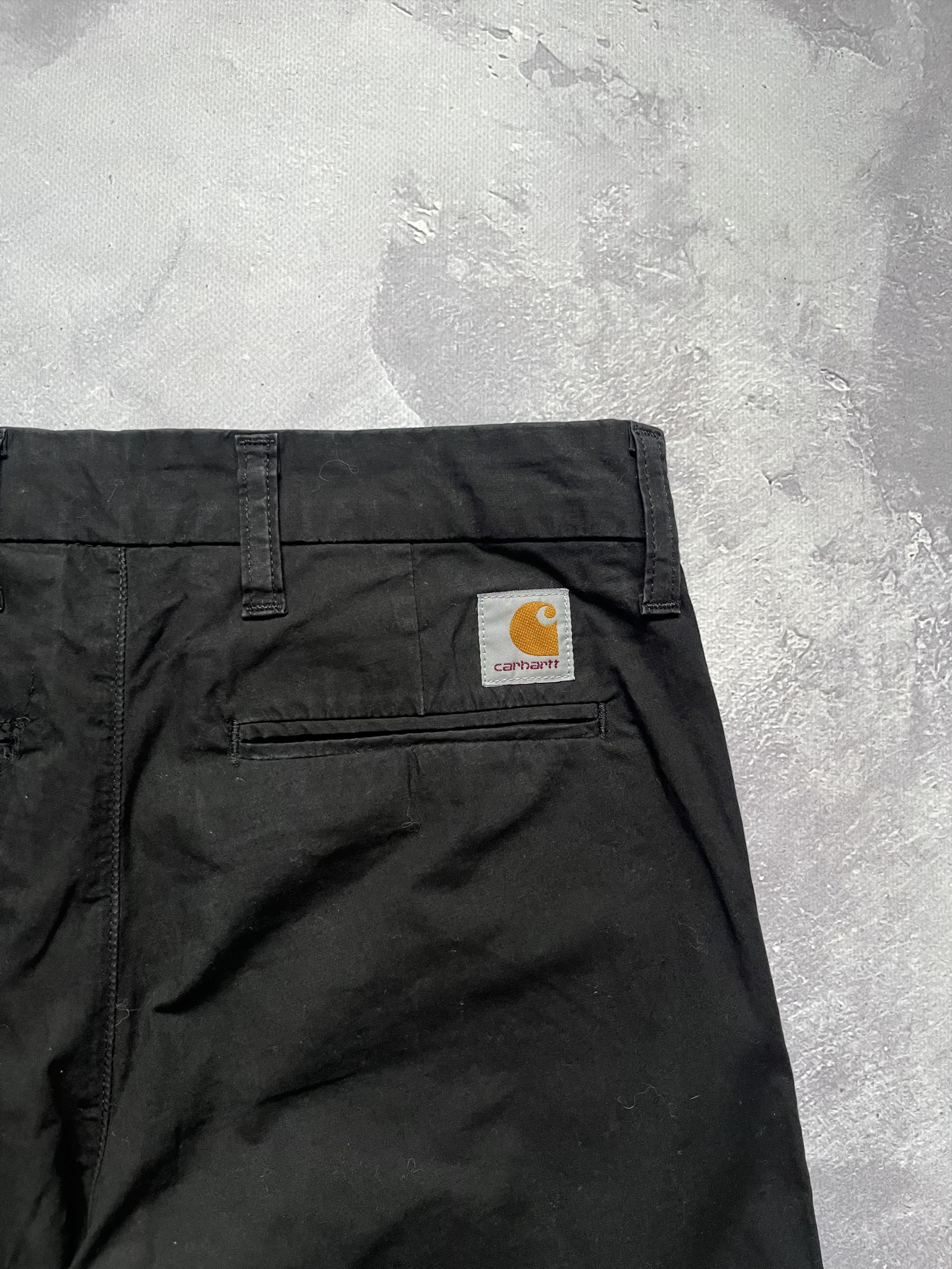 Carhartt Wip Carhartt Work In Progress Pants 27x32 Black SID Chinos WIP Size US 27 - 5 Thumbnail