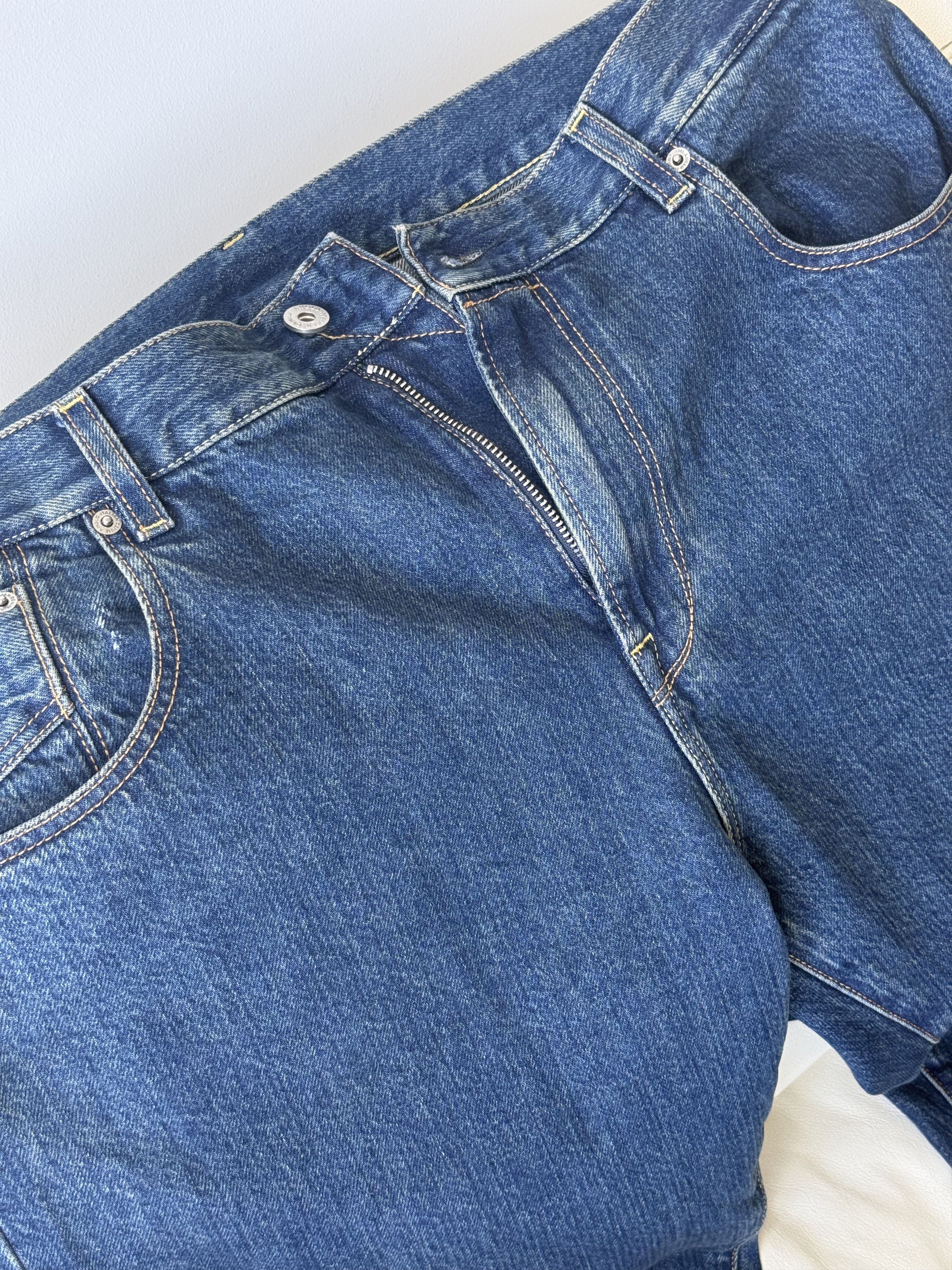 Anglo-Italian Anglo-Italian Denim Dark Wash Mk. I Size US 35 - 5 Thumbnail