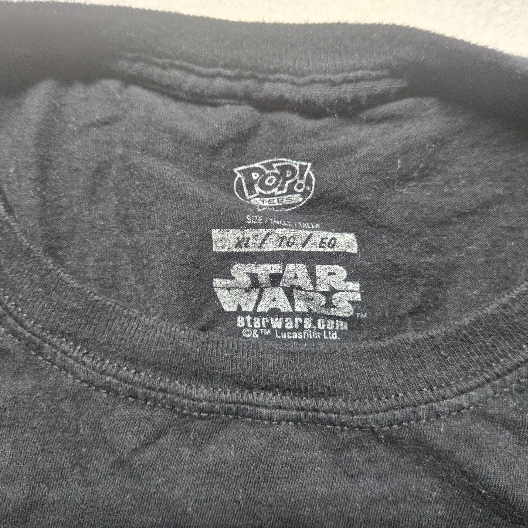 Vintage VINTAGE Star Wars T-Shirt Adult Men XL Black Graphic Rey Crew Neck Short Sleeve Funko Pop Size US XL / EU 56 / 4 - 3 Thumbnail