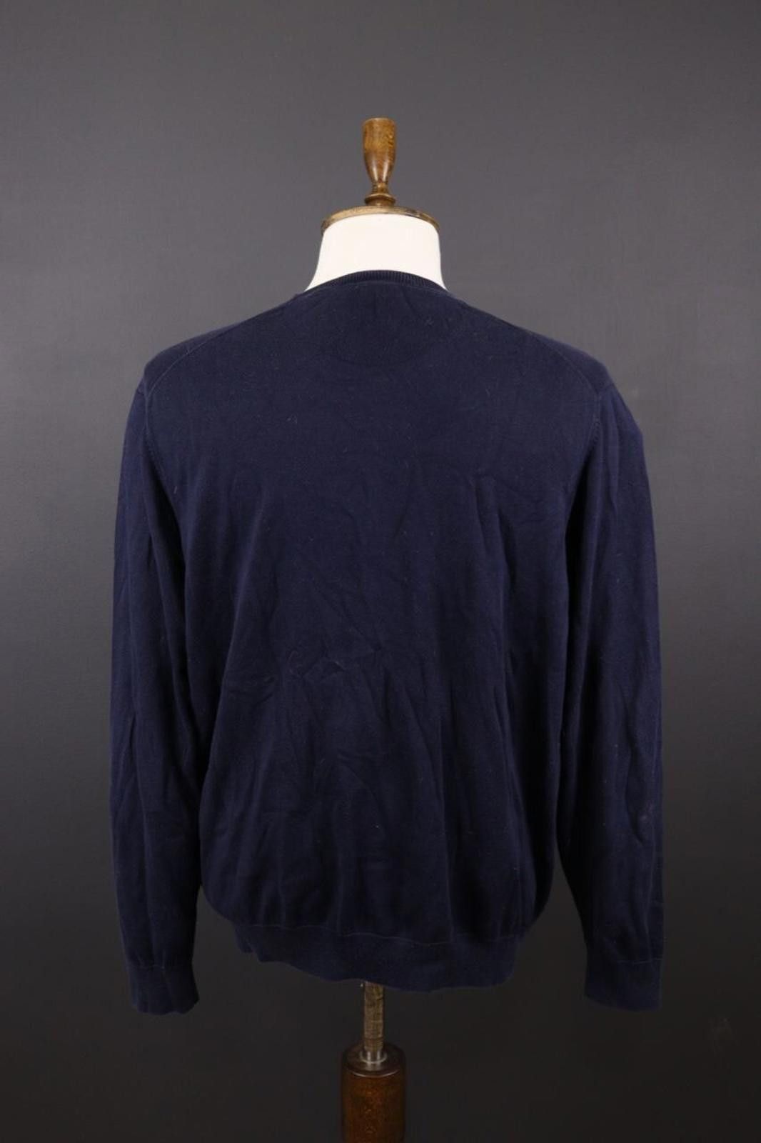 Lacoste Lacoste Blue Vintage Knit Sweater Size FR 8 / US 3XL Size US XXL / EU 58 / 5 - 6 Thumbnail