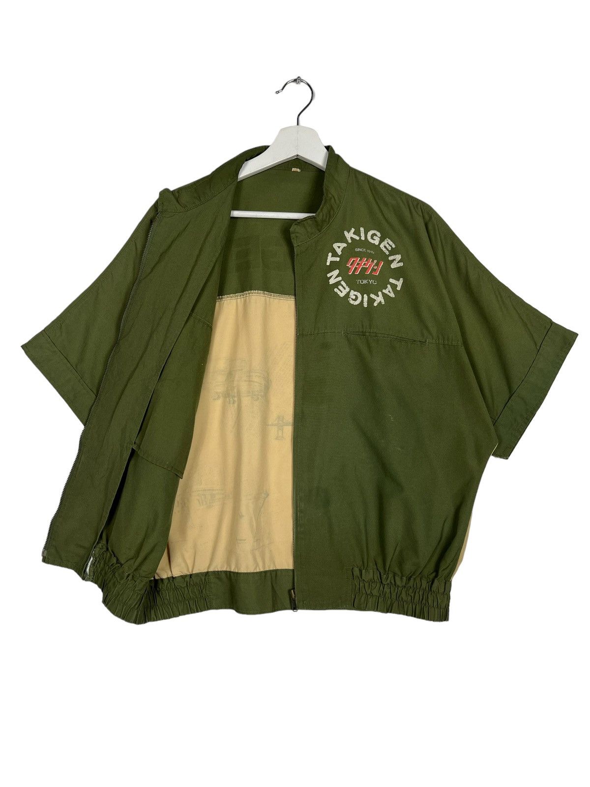 Japanese Brand 🔥 RARE VINTAGE TAKIGEN TOKYO WORKERS SLEEVE LESS JACKET Size US L / EU 52-54 / 3 - 9 Thumbnail