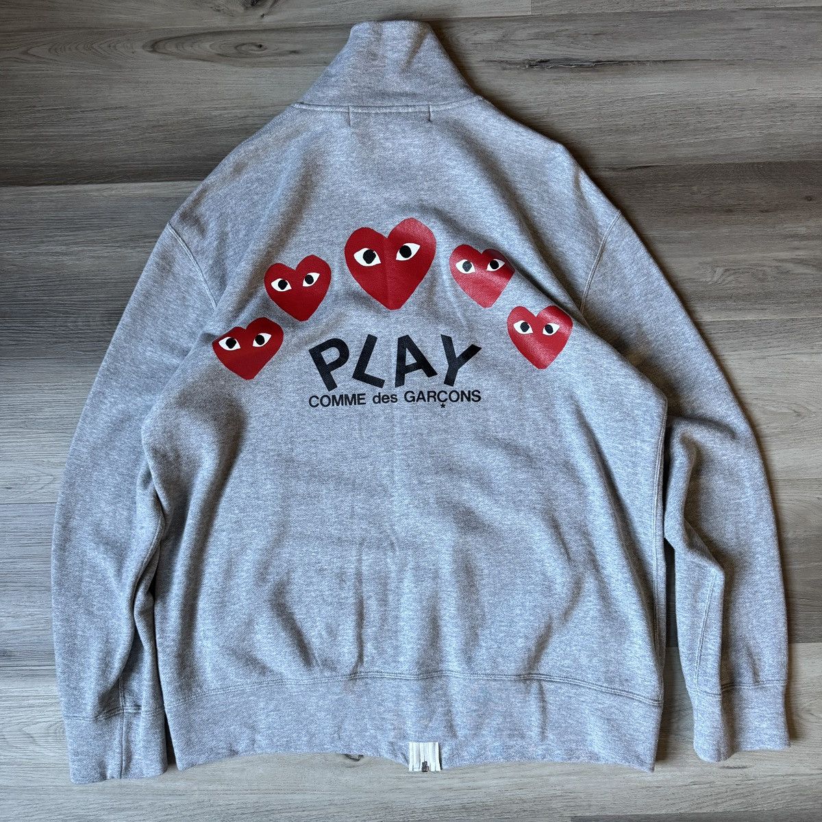 Comme Des Garcons Play CDG Play Track Suit Jacket Size XXL Grailed