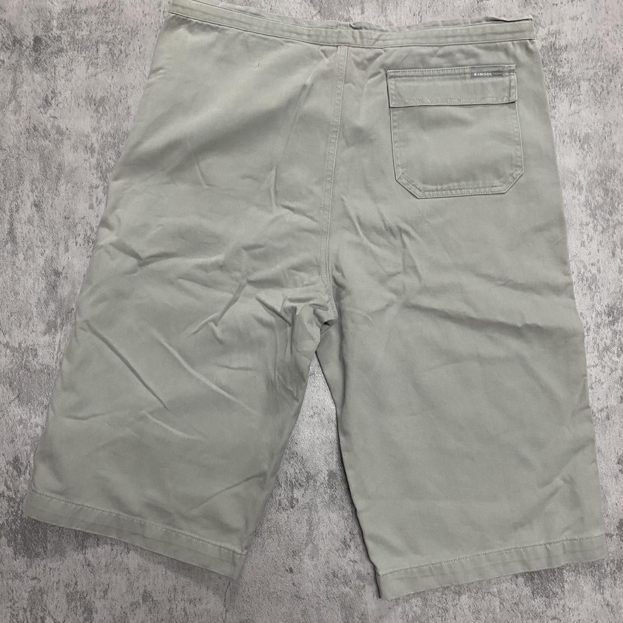 Kangol Tan Grey Kangol shorts rap hip hop Vintage y2k 2000s Size US 36 / EU 52 - 2 Thumbnail