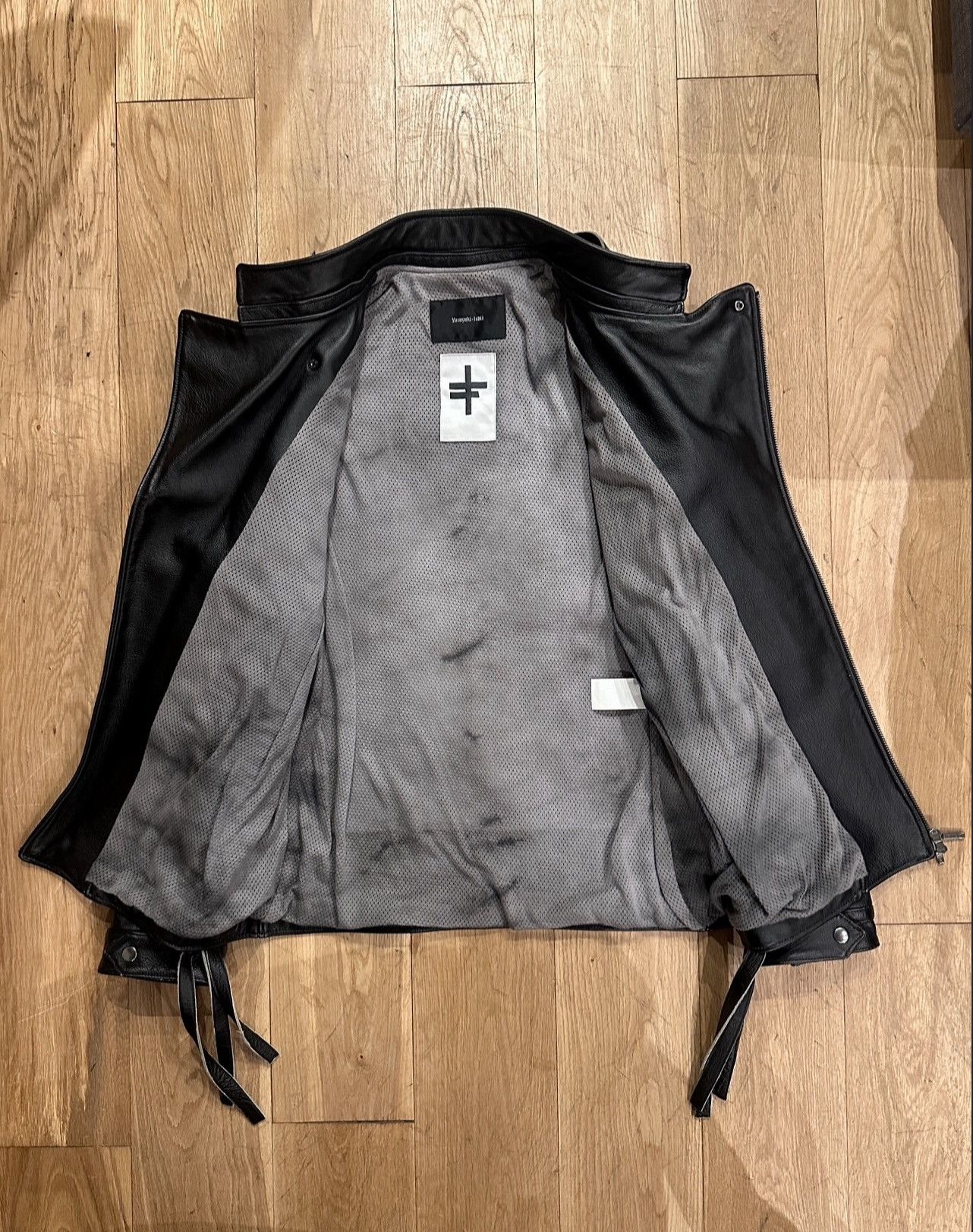 Yasuyuki Ishii Yasuyuki Ishii SS18 “Zen Punk” Leather Jacket Size US L / EU 52-54 / 3 - 9 Thumbnail