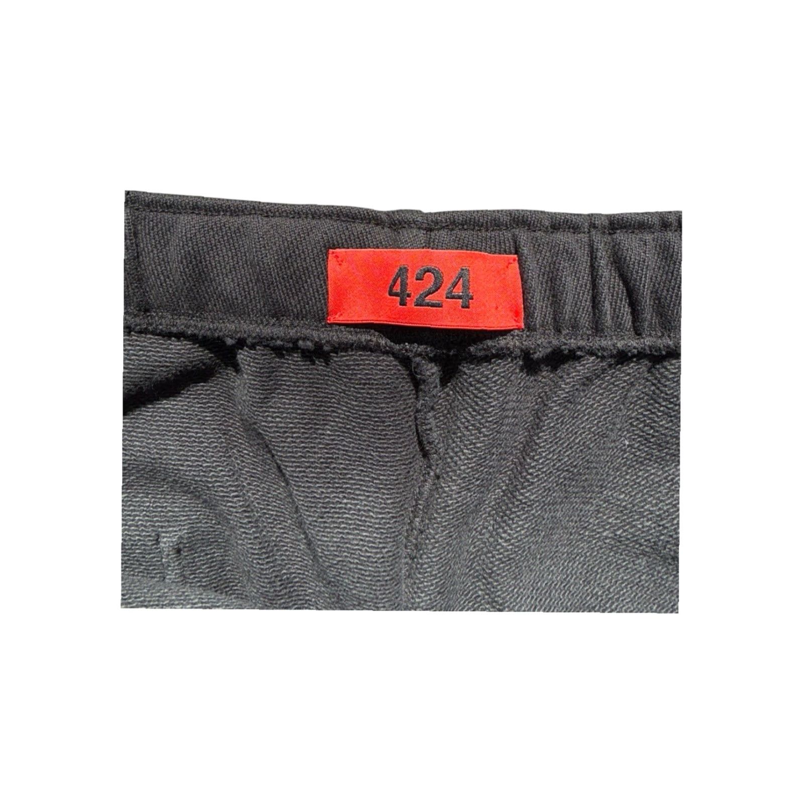 Logo 7 424 Sweatpants Black Logo NWT Large Mens Regular Size L Pants Activewear Size US 33 - 6 Thumbnail