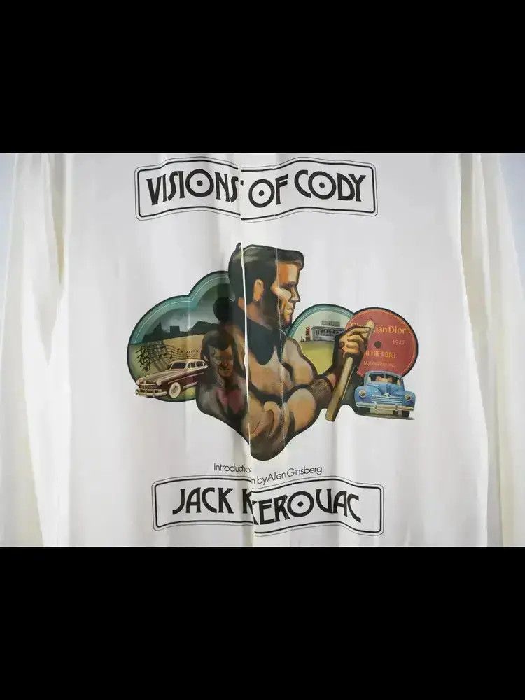 Dior Sz 38 Dior x Jack Kerouac Silk Shirt-2507 Size US S / EU 44-46 / 1 - 2 Thumbnail