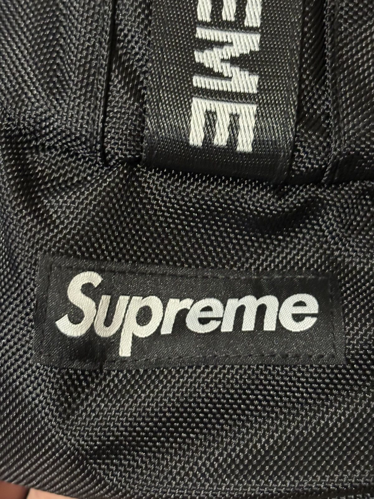 Supreme Supreme FW22 Black Backpack Size ONE SIZE - 7 Thumbnail
