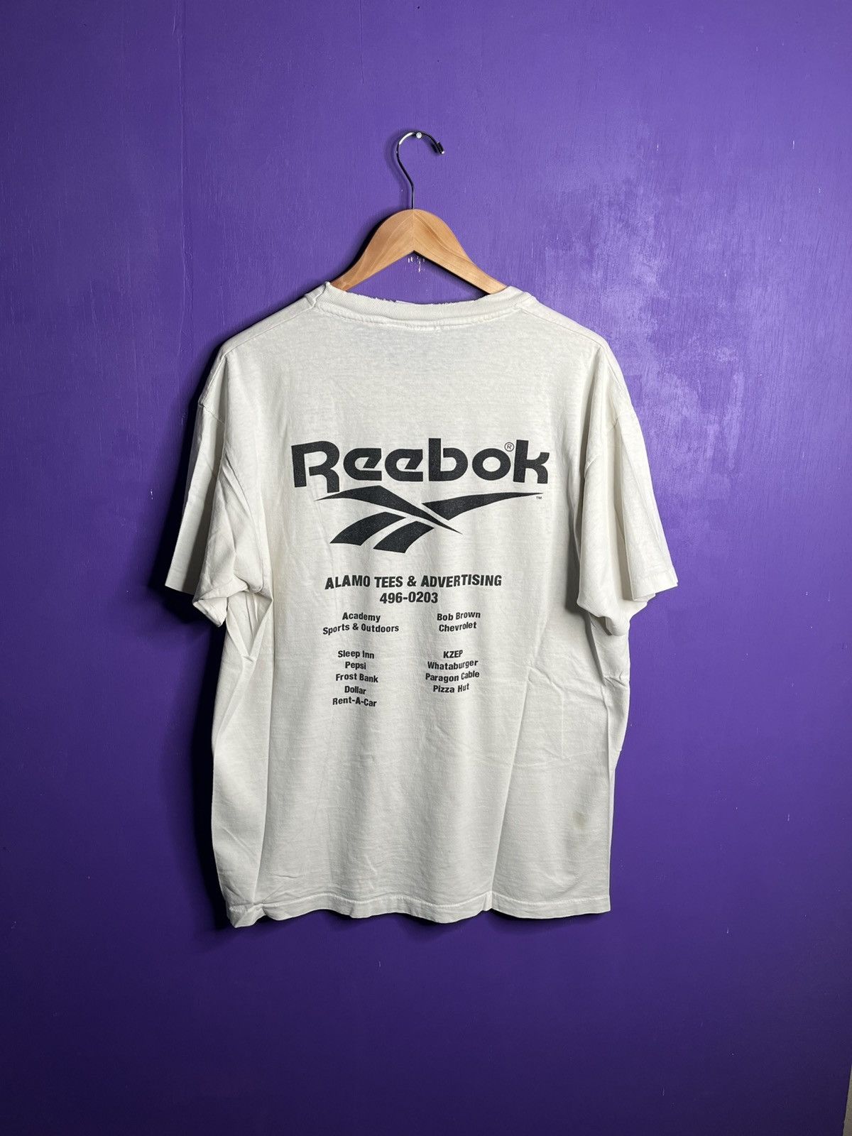 NBA × Reebok × Vintage Vintage 90s Reebok Avery Johnson spurs basketball camp tee Size US XL / EU 56 / 4 - 2 Thumbnail