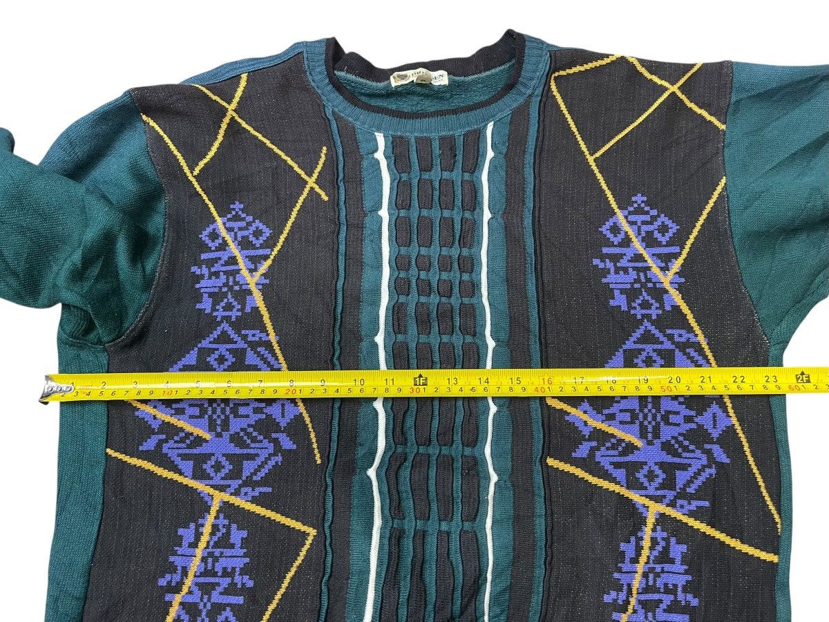 Japanese Brand Vintage Bringen Aztec Pattern Sweater Knitwear Size US XXL / EU 58 / 5 - 4 Thumbnail