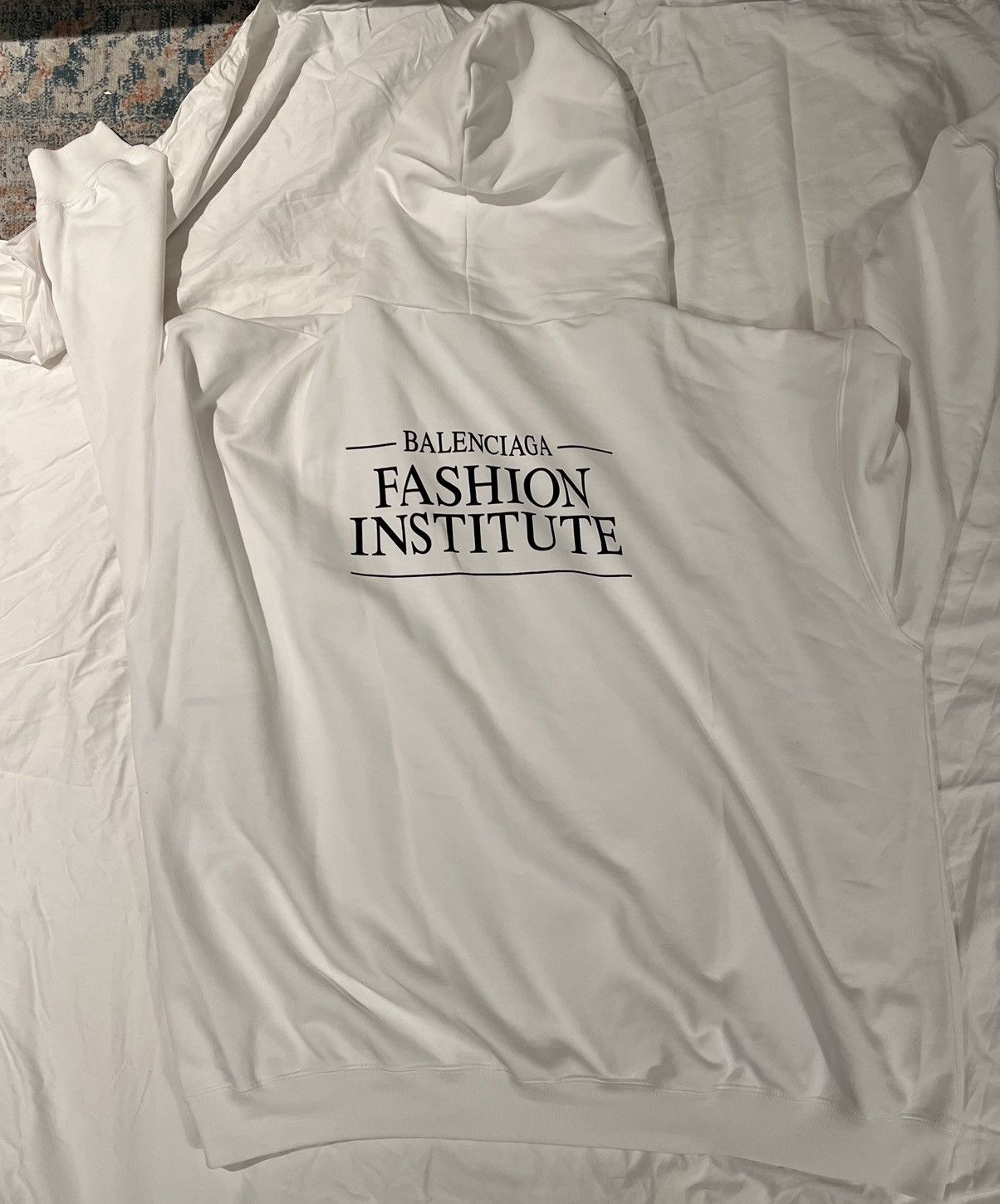 Balenciaga Balenciaga fashion institute of technology oversized hoodie Size US M / EU 48-50 / 2 - 5 Thumbnail