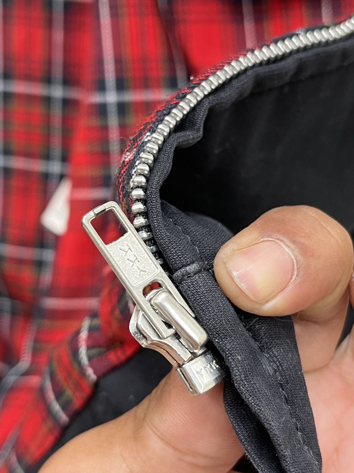 Mastercraft Union 🔥🔥🔥ARCHIVE THE PROGRESS DEZ TARTAN ZIPPER JACKET Size US L / EU 52-54 / 3 - 13 Thumbnail