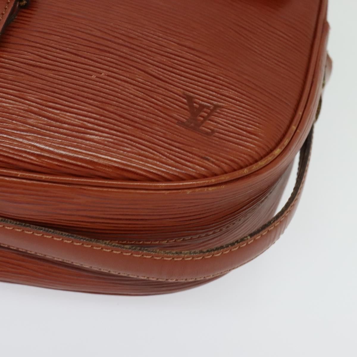Louis Vuitton LOUIS VUITTON Epi Jeune Fillemm Shoulder Bag Brown M52153 Size ONE SIZE - 15 Thumbnail