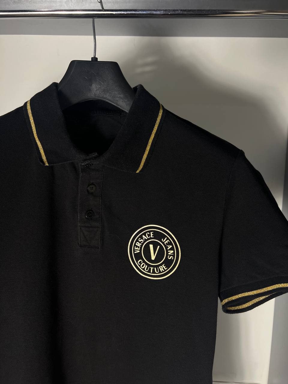 Versace Jeans Couture VINTAGE VERSACE JEANS COUTURE ITALIAN DESIGNER POLO DELUX Size US M / EU 48-50 / 2 - 2 Thumbnail