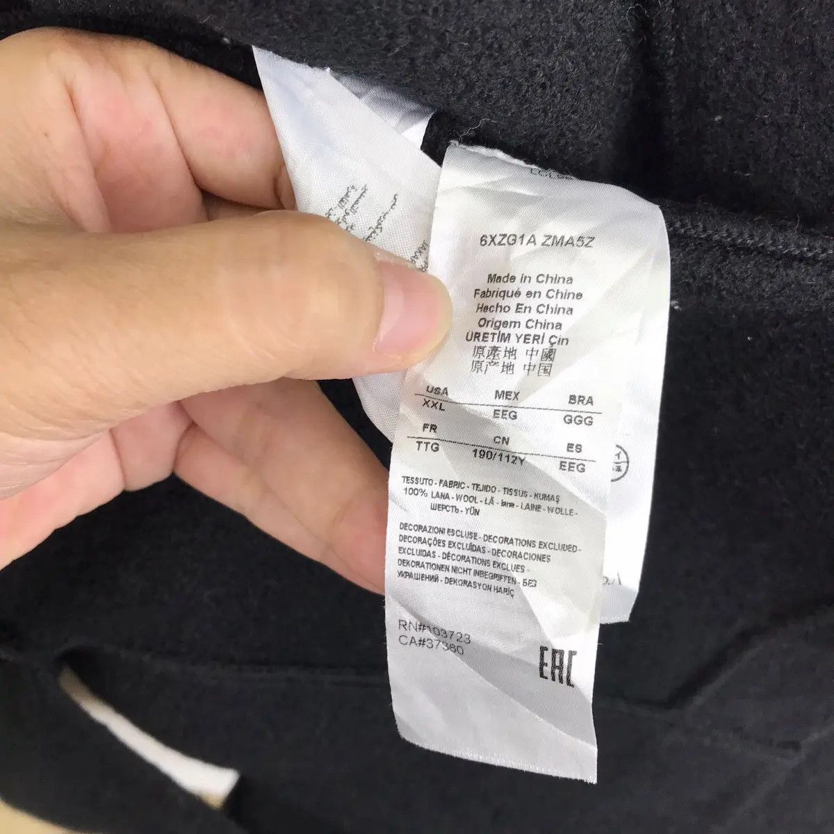 Armani Exchange ARMANI EXCHANGE EMPORIO GIORGIO Cardigan Oversized Jacket Size XL / US 12-14 / IT 48-50 - 8 Thumbnail