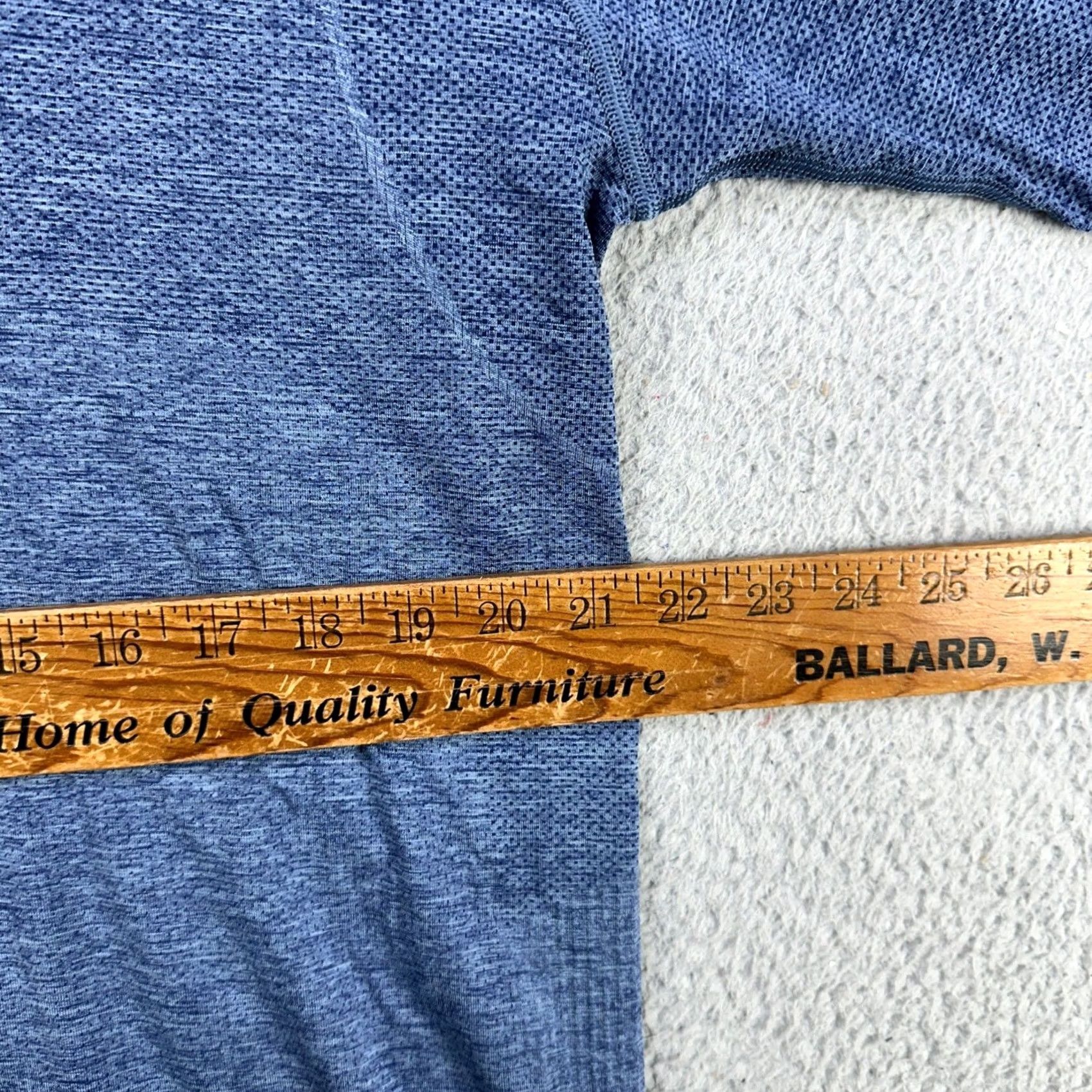 Lululemon Lululemon Metal Vent Tech Shirt Athletic Mens XL Blue Long Sleeve Logo Fox Sport Meltt Vent Tech Shirt Size US XL / EU 56 / 4 - 6 Thumbnail