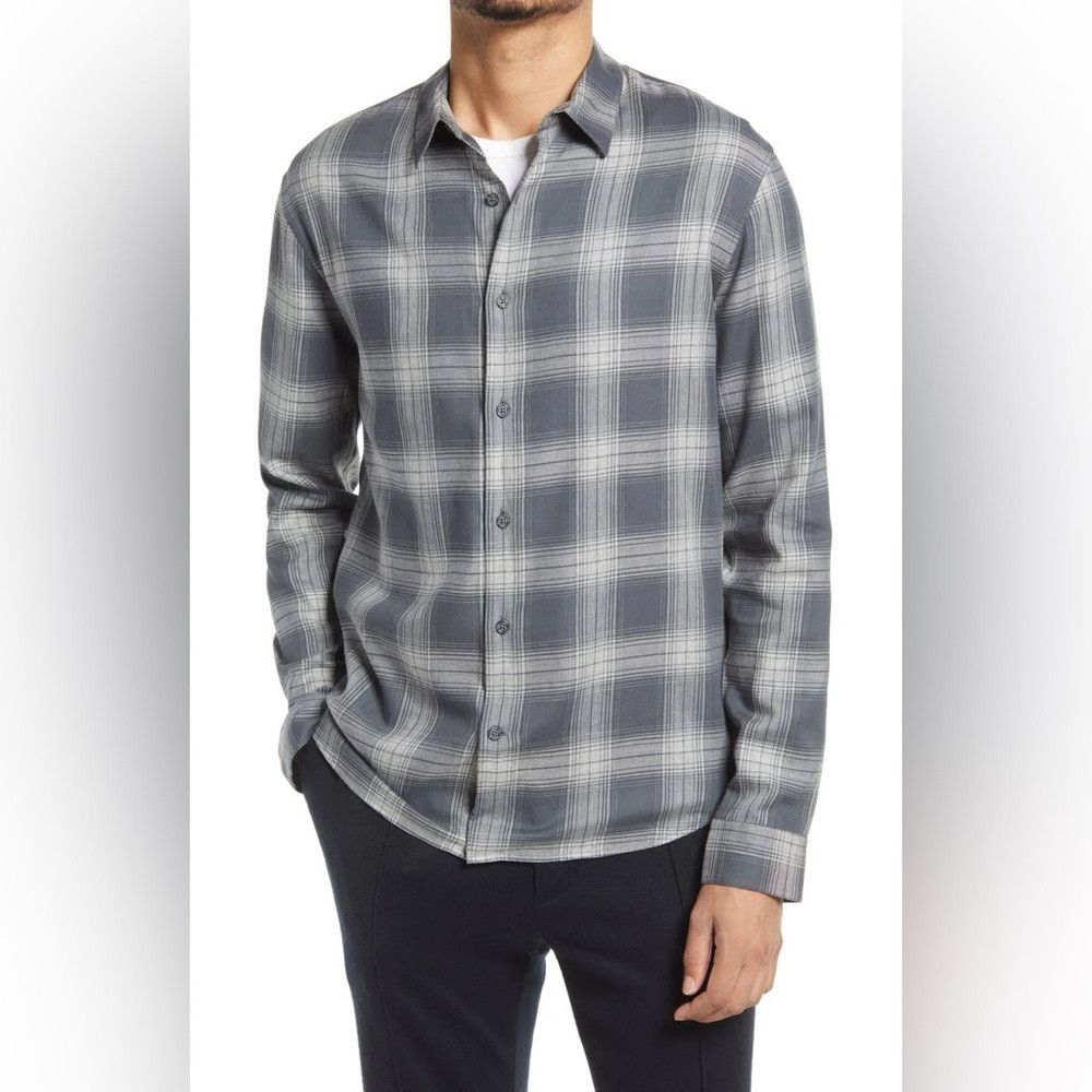 Vince Vince Men’s Sequoia Plaid shirt Size US L / EU 52-54 / 3 - 1 Thumbnail