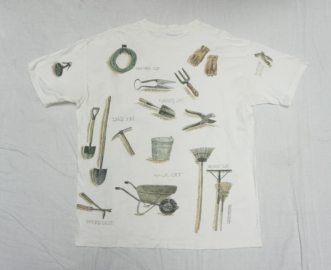 Vintage 90's USA製 工具 Tシャツ 企業 アメカジ アートビンテージ Size US XXS / EU 40 - 5 Thumbnail