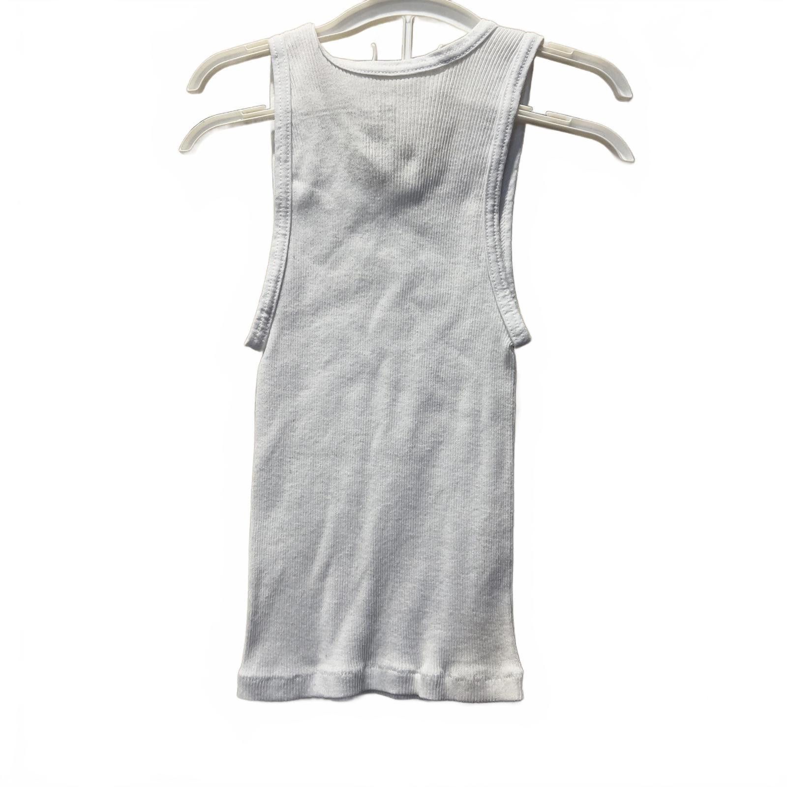 Hanes Hanes White Men's Ribbed Cotton Tank Undershirt Size ONE SIZE - 2 Thumbnail