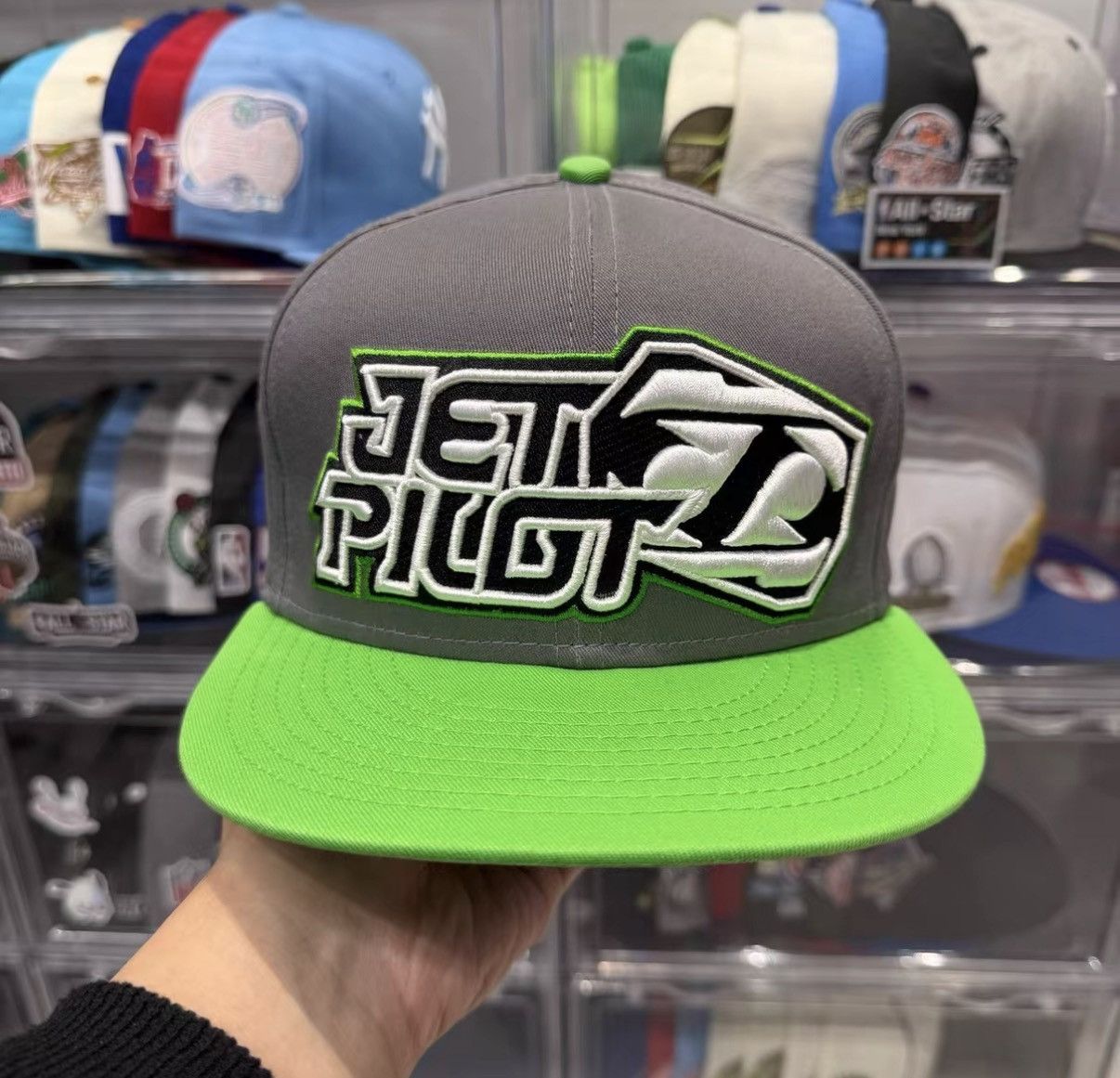 New Era New Era × Jet Pilot Collaboration Flat Brim Baseball Cap J32 Size ONE SIZE - 1 Thumbnail