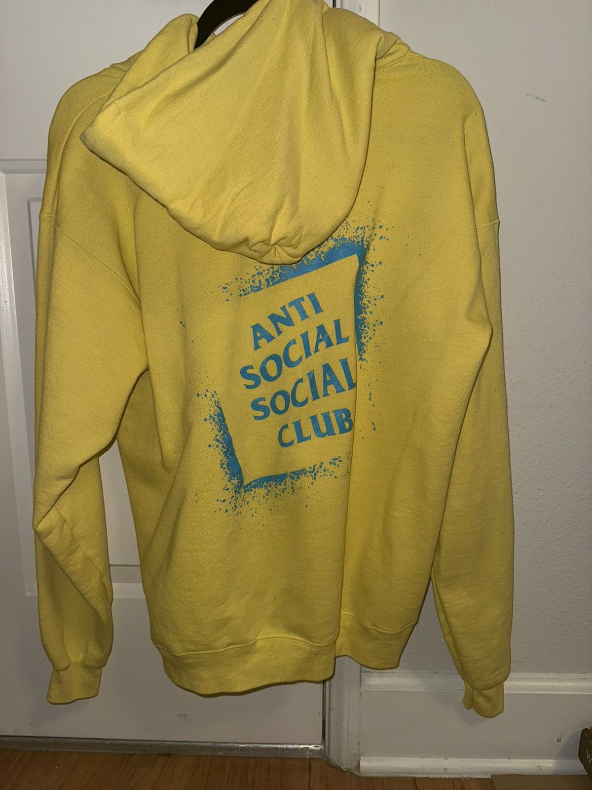 Anti Social Social Club Anti Social Social Club Hoodie (Yellow, Size L) Size L / US 10 / IT 46 - 4 Thumbnail