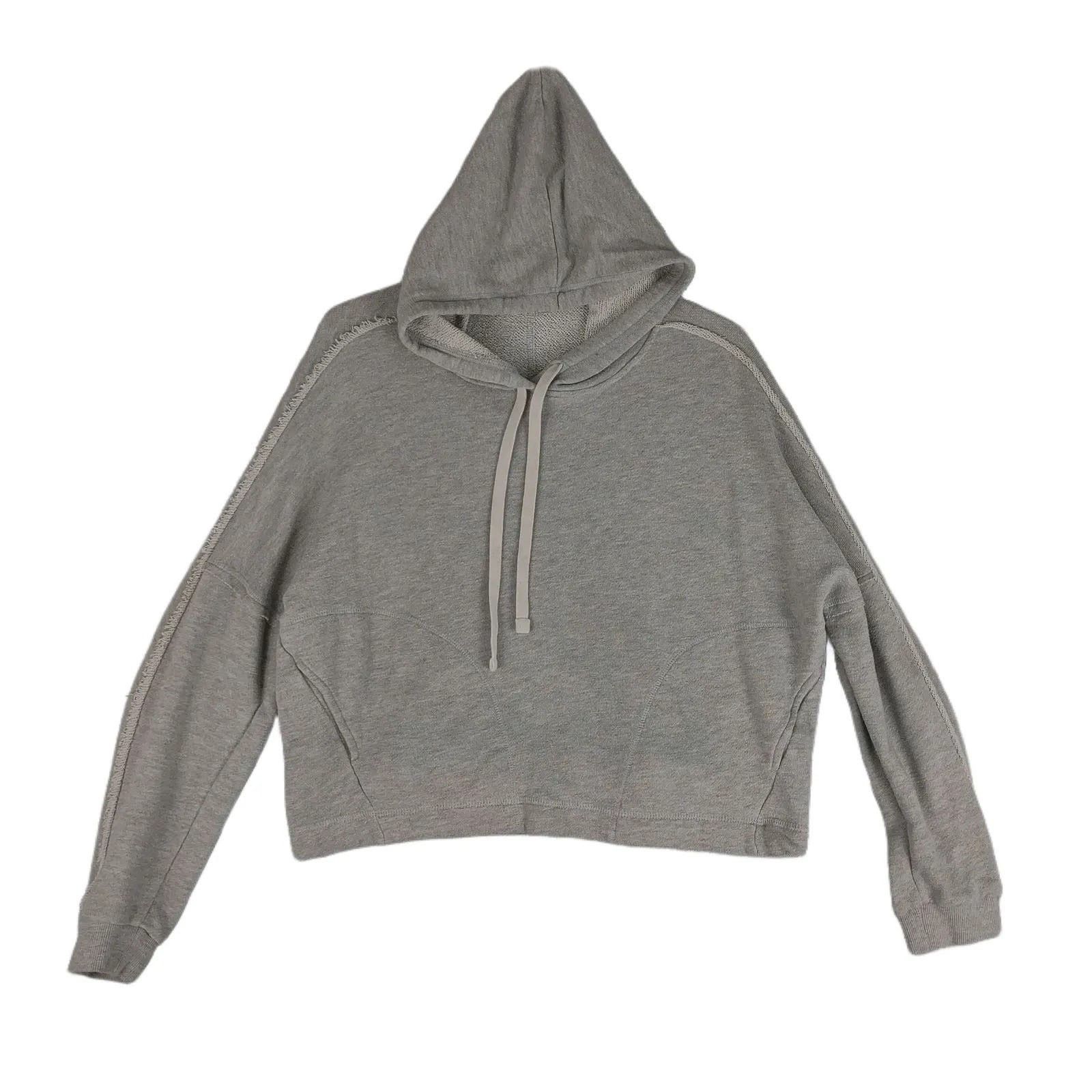 Pacsun LA HEARTS Oversized Cropped Terry Hoodie Boxy Sweatshirt Size S / US 4 / IT 40 - 1 Thumbnail