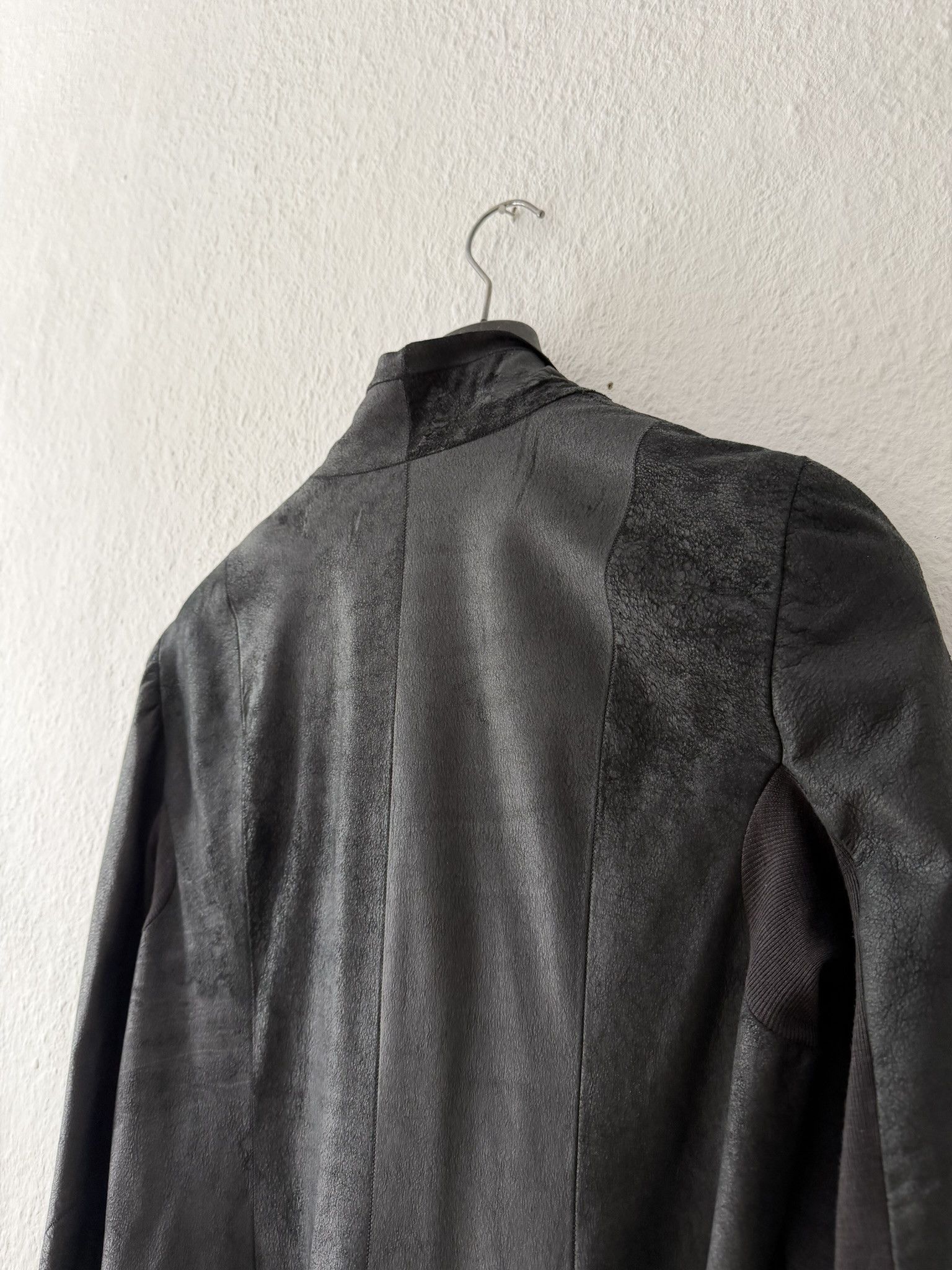 Rick Owens S/S 13 "ISLAND" Blistered Lamb Leather Coat Rick Owens Size US L / EU 52-54 / 3 - 13 Thumbnail