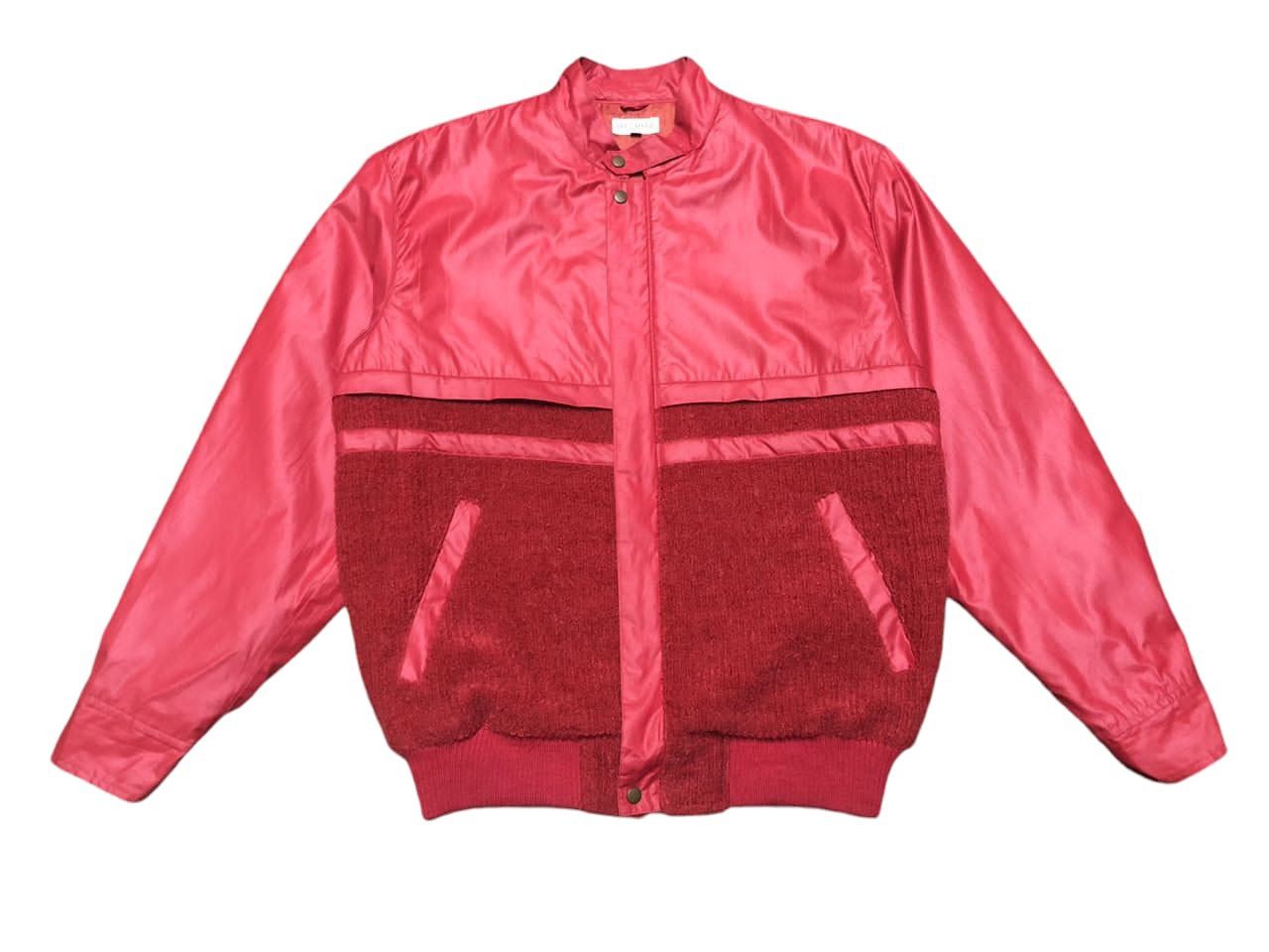 Japanese Brand Vintage Left Hand Zipper Jacket Wool