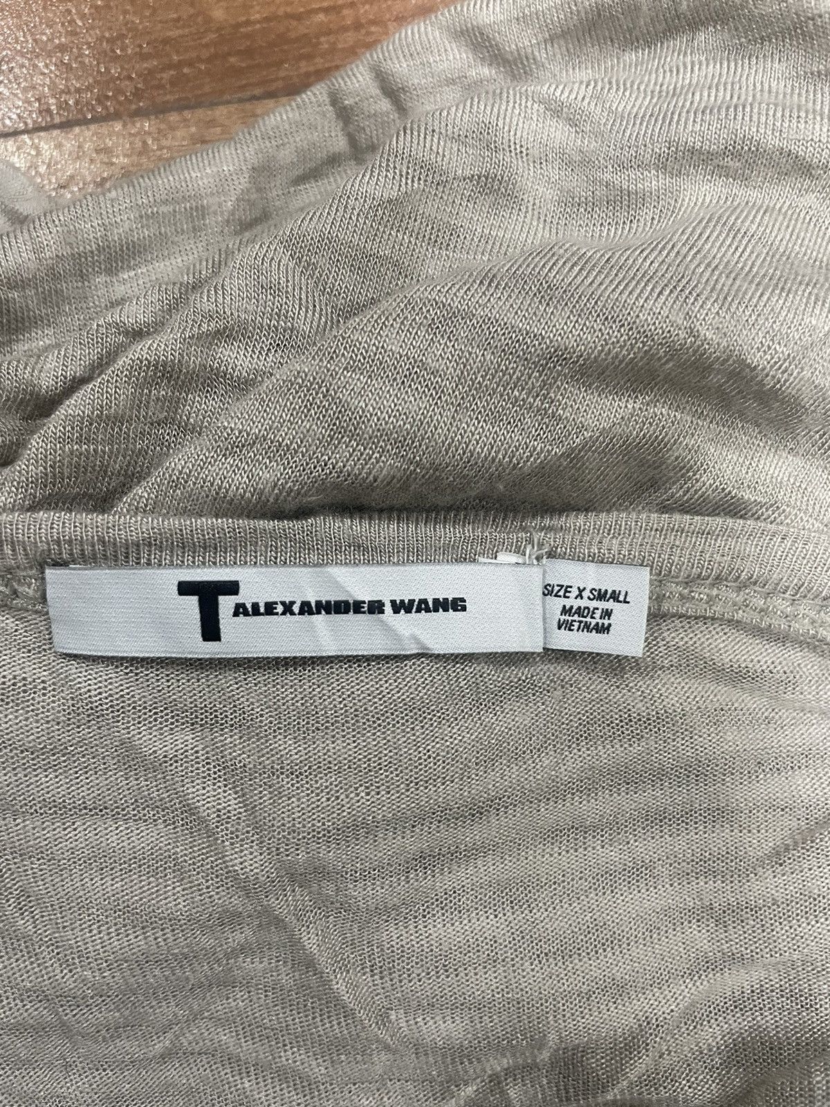 Alexander Wang × Designer × Vintage Alexander Wang Tshirt Long Sleeve Size XS / US 0-2 / IT 36-38 - 3 Thumbnail