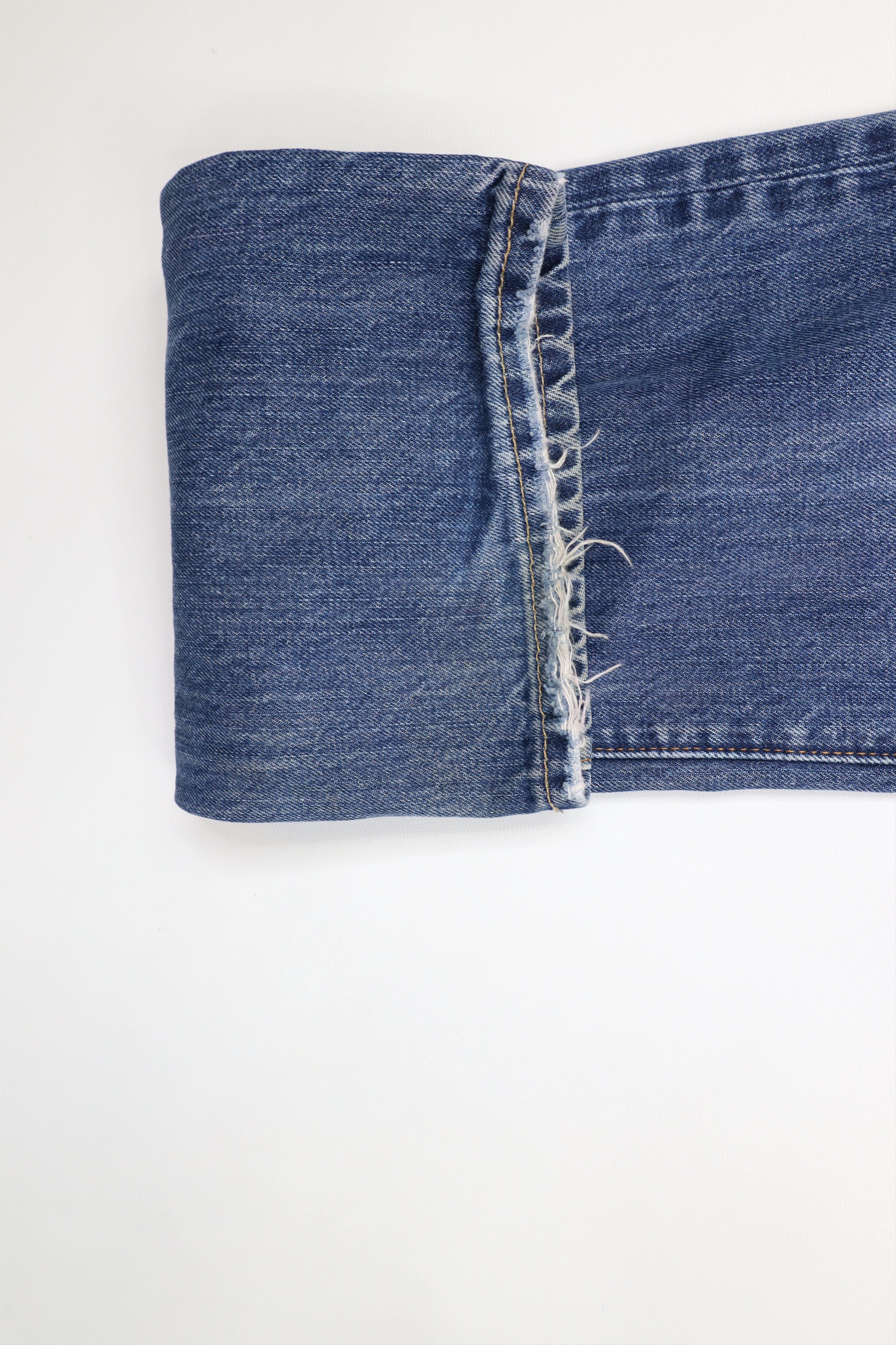 Abercrombie & Fitch × Vintage Vintage Abercrombie & Fitch Slim Straight Button Fly Jeans Size US 33 - 6 Thumbnail