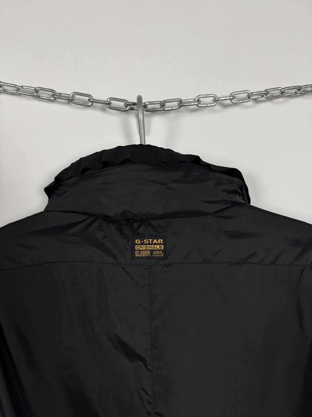 G-Star Men’s G-Star Raw Zip Jacket Windbreaker Black Size XL Size US XL / EU 56 / 4 - 16 Thumbnail
