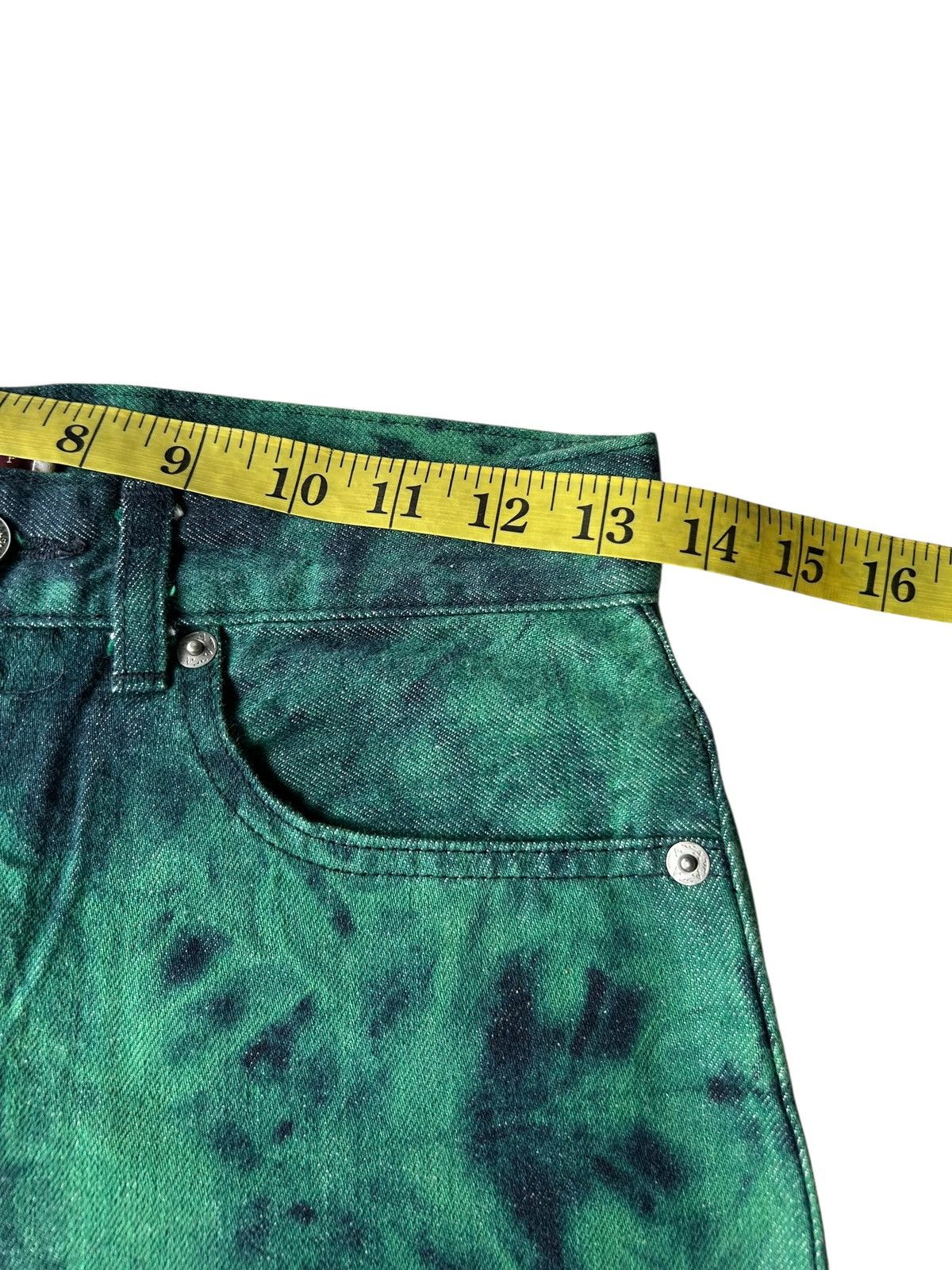 Kapital Vintage Japanese Brand Crespi Punk Bondage Denim Jeans ☠️🎌 Size US 27 - 11 Thumbnail