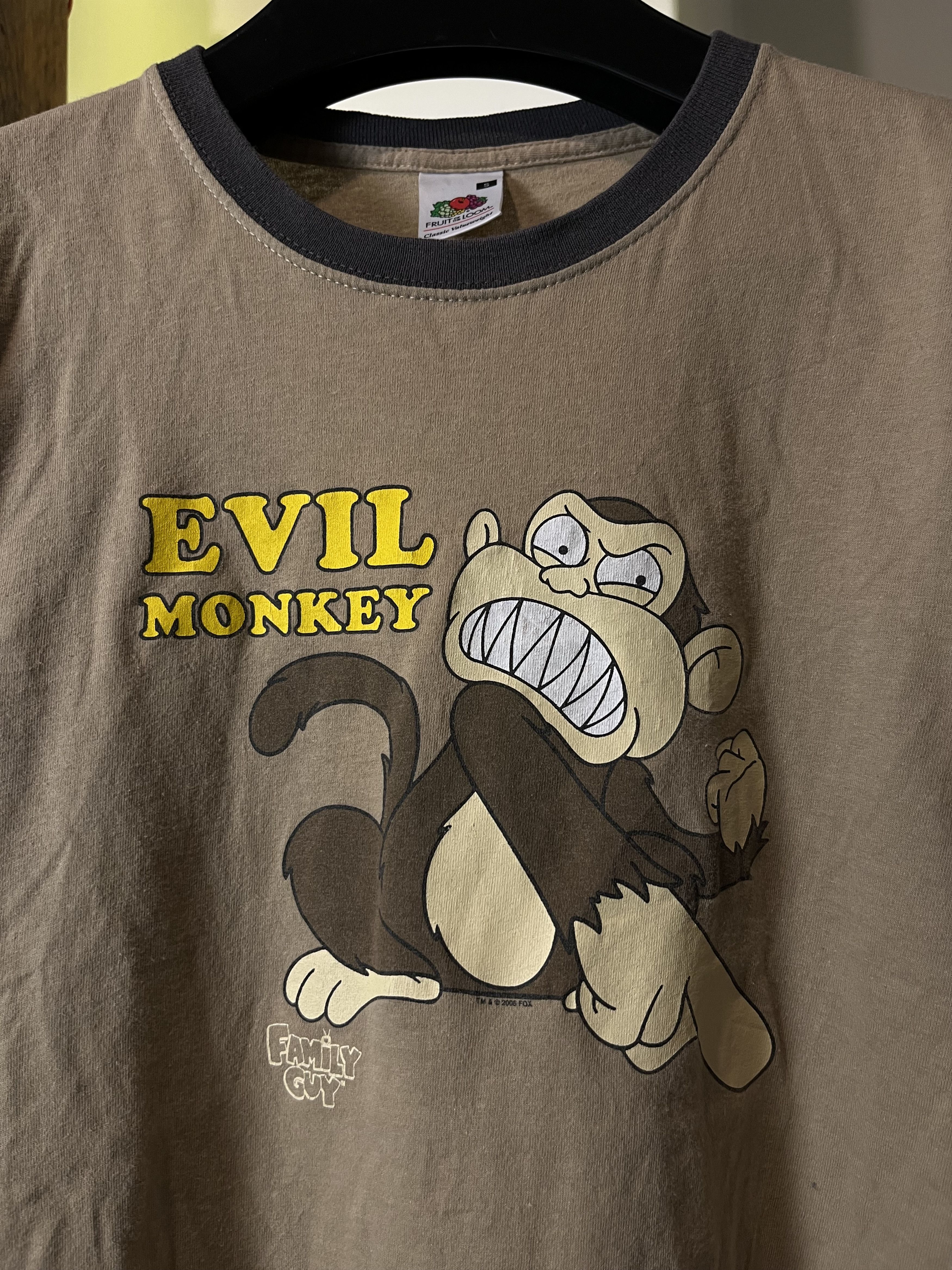 Cartoon Network × Japanese Brand × Vintage Vintage 04' Family Guy Evil Monkey Cartoon Funny Size US S / EU 44-46 / 1 - 3 Thumbnail