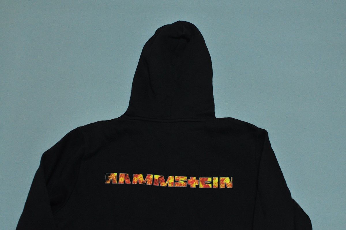 Band Tees Vintage Rammstein Hoodie Big Logo Y2k Size US M / EU 48-50 / 2 - 8 Thumbnail