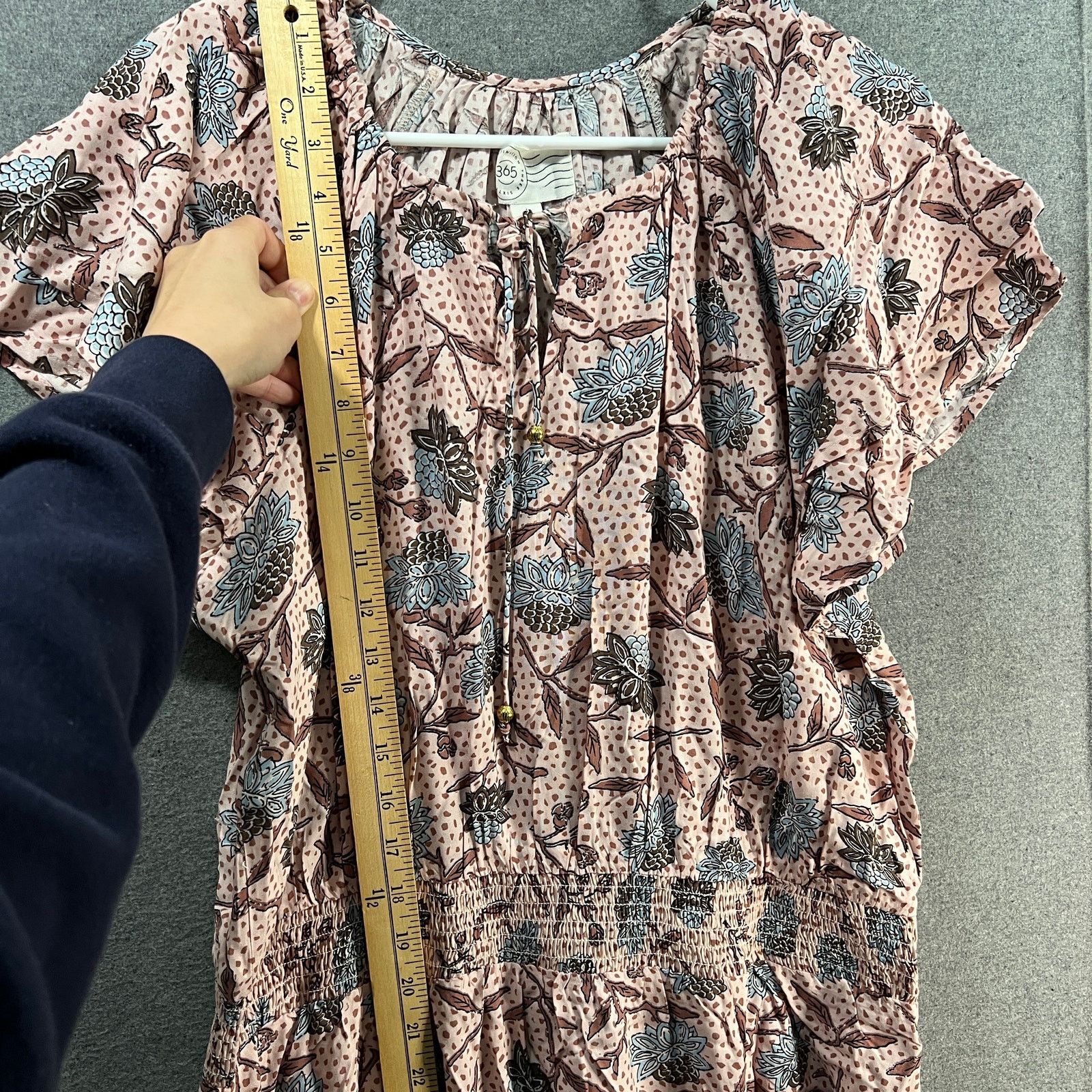 Other Destination 365 Regular Printed Short-Sleeve Midi Dress Size L / US 10 / IT 46 - 10 Thumbnail