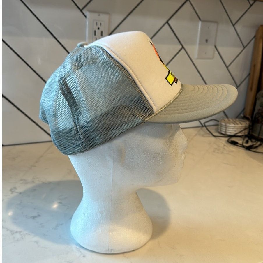 Vintage Vintage New Mexico native horse gray neon logo trucker hat Size ONE SIZE - 5 Thumbnail