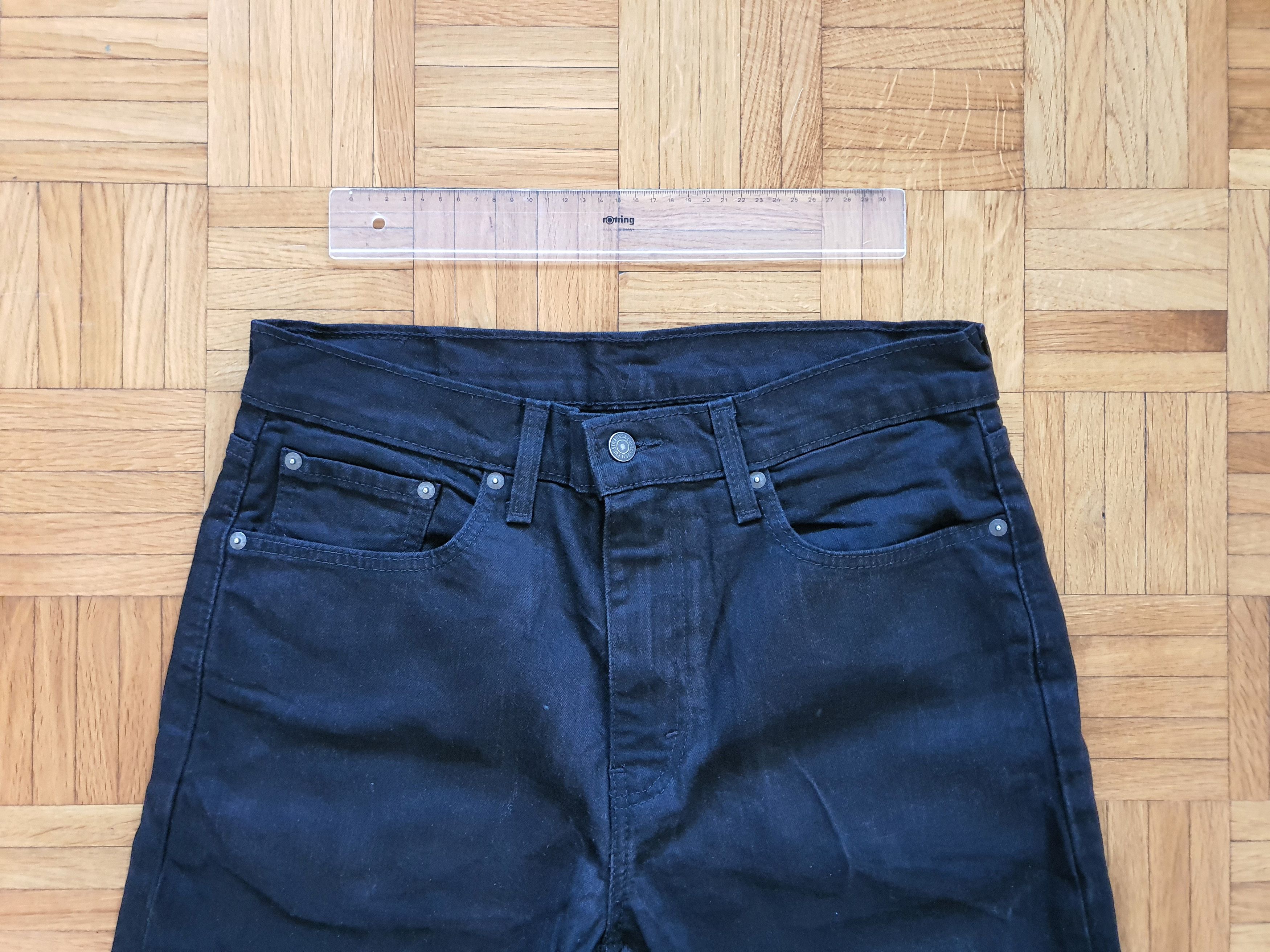 Levi's '502 Taper Jeans' (PC9: 29507-0001) - Black - Sz W33 L32 Size US 33 - 3 Thumbnail