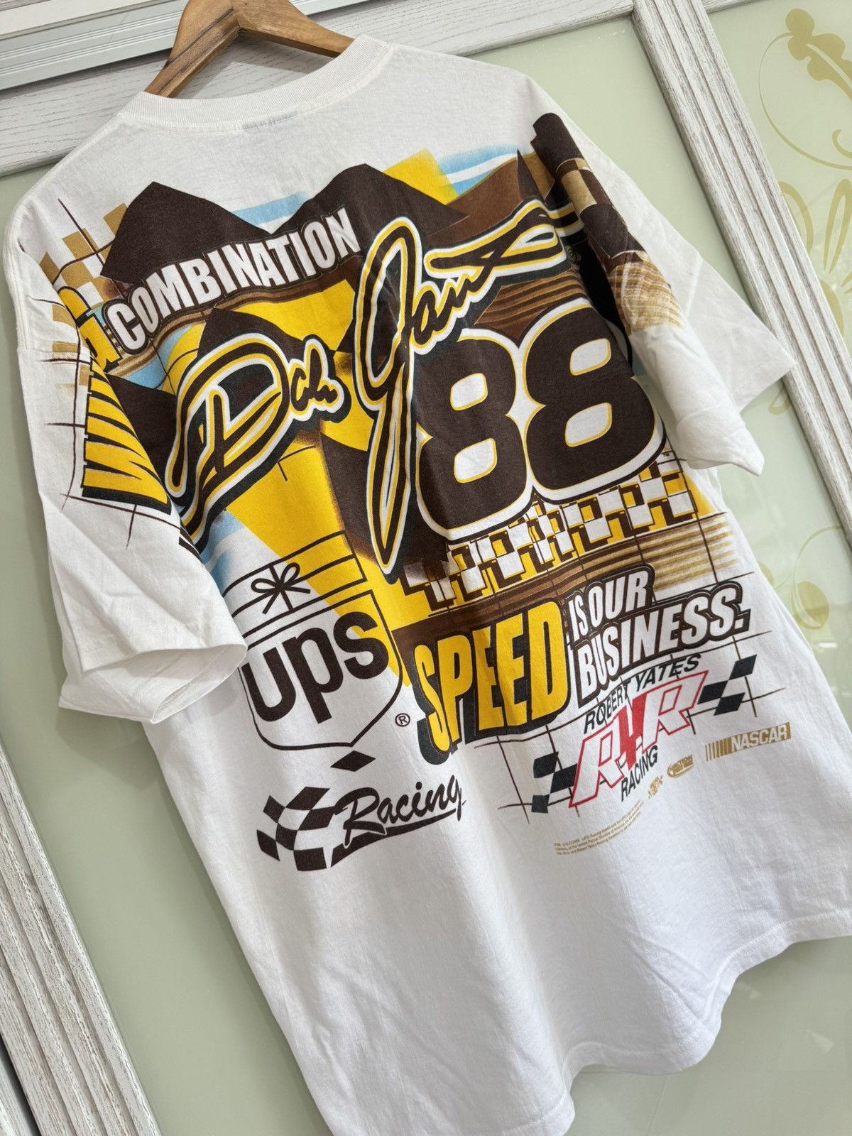 Chase Authentics × NASCAR × Vintage Vintage Nascar Dale Jarrett Tee Chase Authentic Racing Shirt Size US XL / EU 56 / 4 - 12 Thumbnail