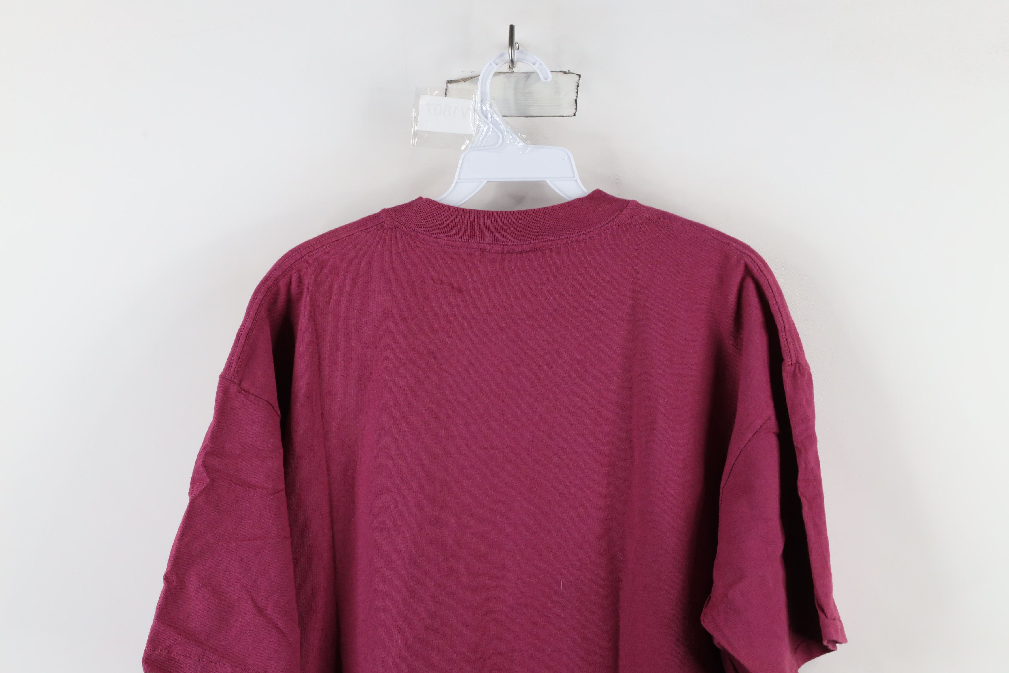 Vintage Vintage 90s Streetwear Cod Massachusetts T-Shirt Pink Size US XL / EU 56 / 4 - 9 Thumbnail
