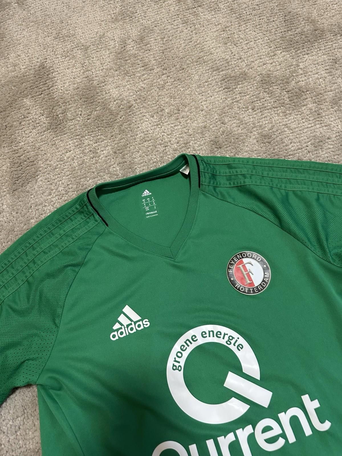 Adidas Adidas Feyenoord 2017-18 Football Soccer Training Shirt Sz M Size US M / EU 48-50 / 2 - 3 Thumbnail