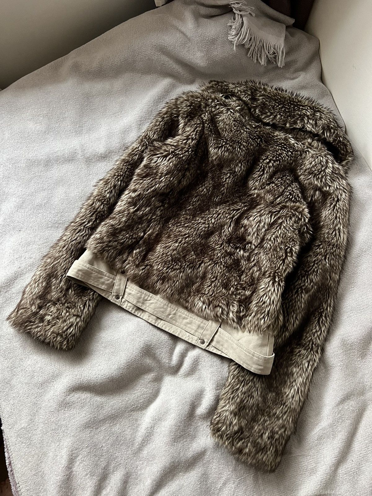 Other Vinatge fur jacket hysterical glamor le grand bleu style y2k Size US M / EU 48-50 / 2 - 8 Thumbnail